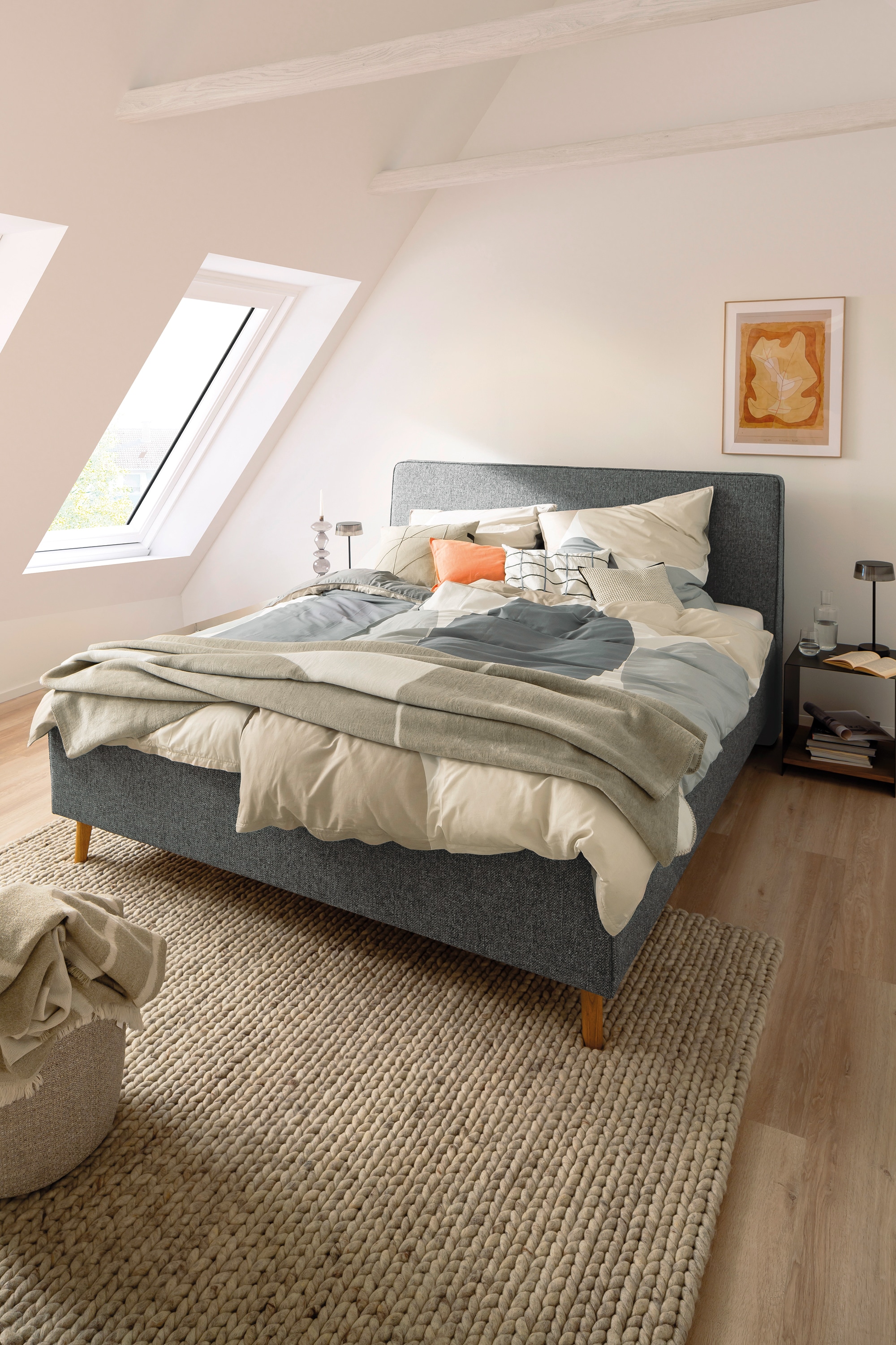 SCHÖNER WOHNEN-Kollektion Wendebettwäsche "Pebble" 2 Stk. tlg. aus reiner B günstig online kaufen