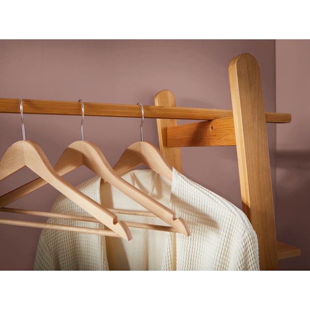 OTTO products Kleiderbügel »Tedd«, (Set, 10 tlg.), nachhaltiger Kleiderbügel  aus Buchenholz bestellen | BAUR