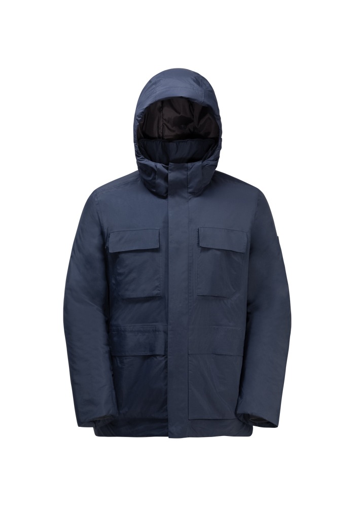 Jack Wolfskin Winterjacke »TEXTOR UTILITY JKT M«, mit Kapuze