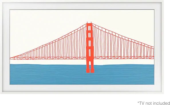 Samsung Rahmen »55" Frame Rahmen Modern Weiß (2021)«
