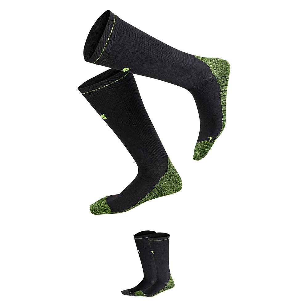 XTREME sockswear Kompressionsstrümpfe, (2), mit Rippstruktur