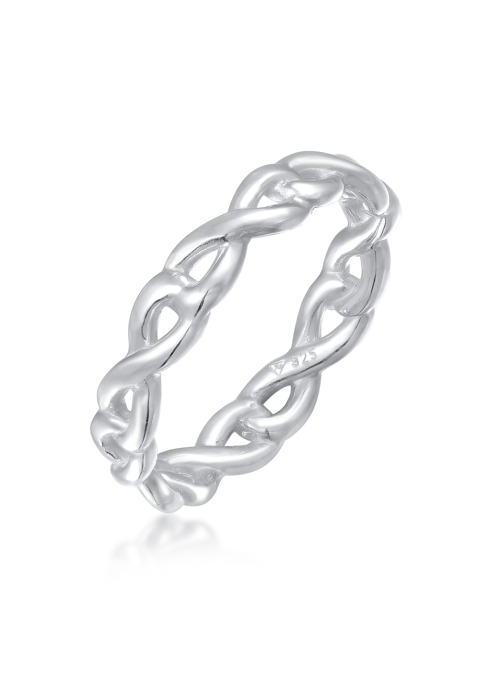 Elli Fingerring »Infinity Unendlichkeit Cut-Out Trend 925 Silber«