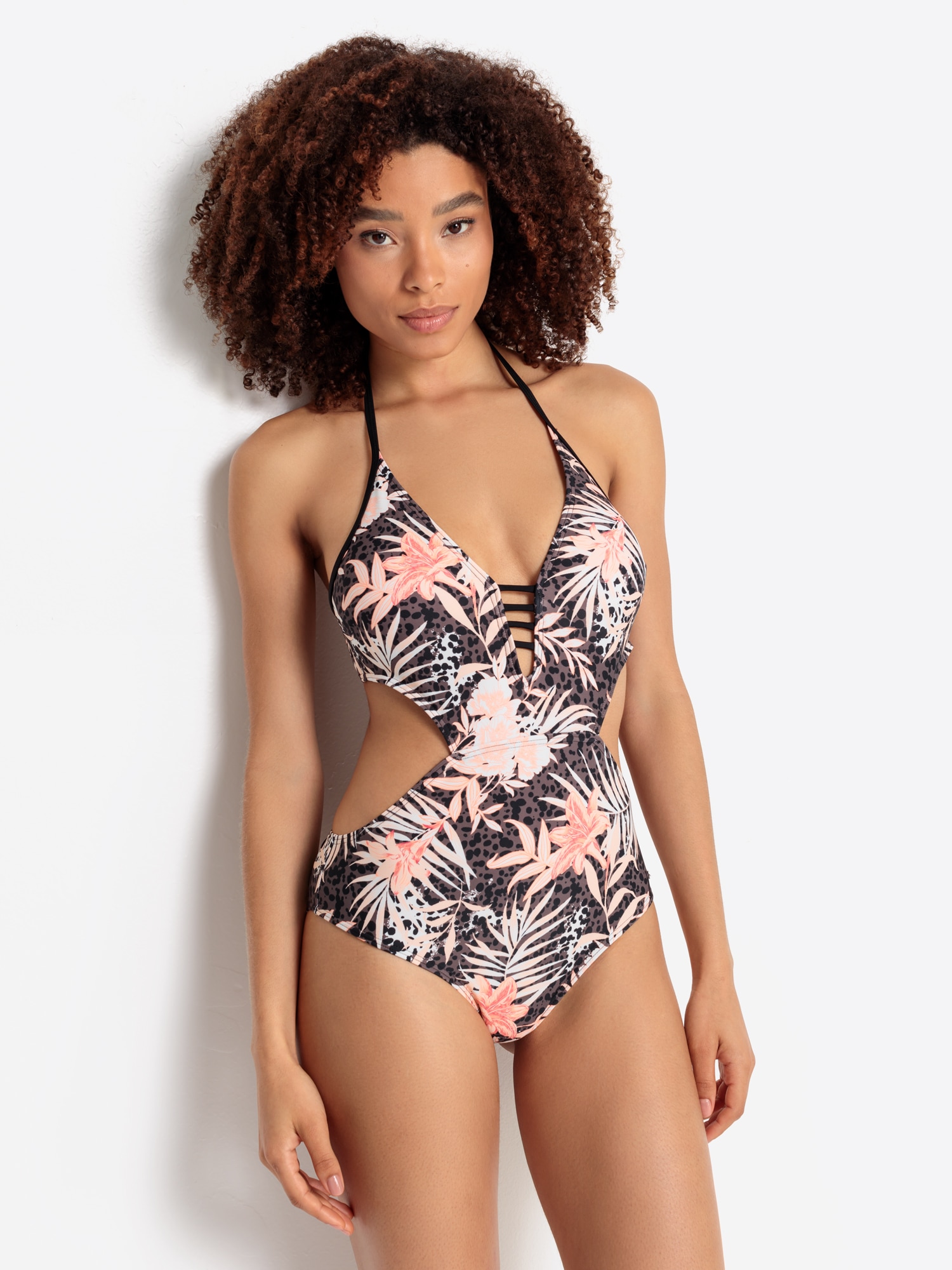 Buffalo Monokini, im Animal-Design