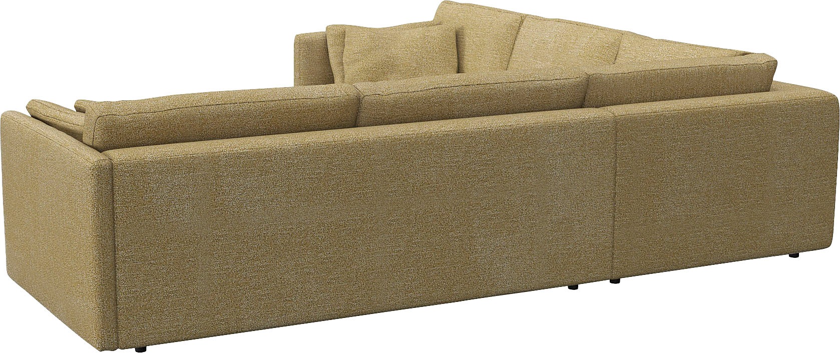 FLEXLUX Ecksofa »Lovane, elegant und zeitlos, bequem, L-Form«, Weich & anschmiegsam, große Sitztiefe auf Kaltschaum, Dekokissen inkl.