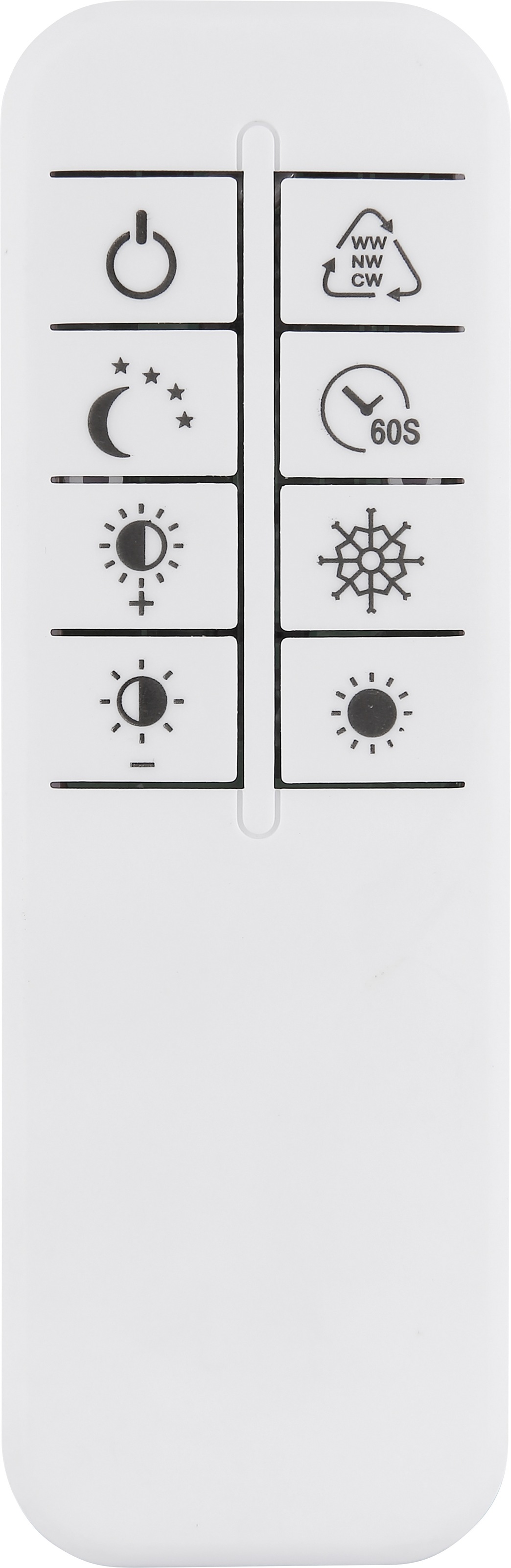 GLOBO LIGHTING Deckenleuchte »MILES« LED-Modul 1 Stk. LED-Deckenleuchte mit 3D-Effekt, dimmbar, modern & hell