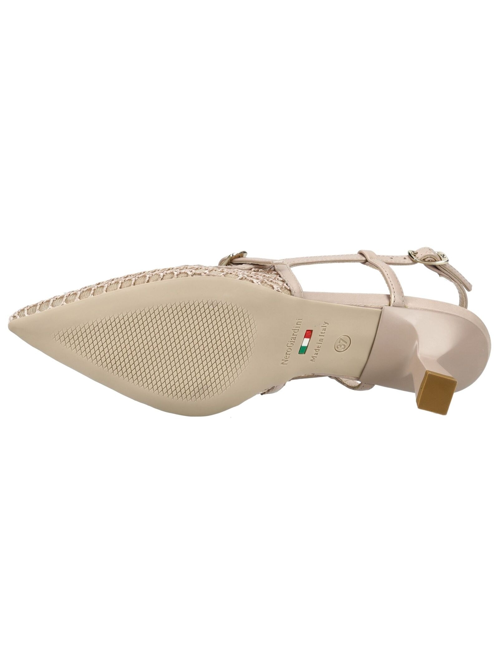Nero Giardini Slingpumps »Nero Giardini Pumps Leder/Textil«