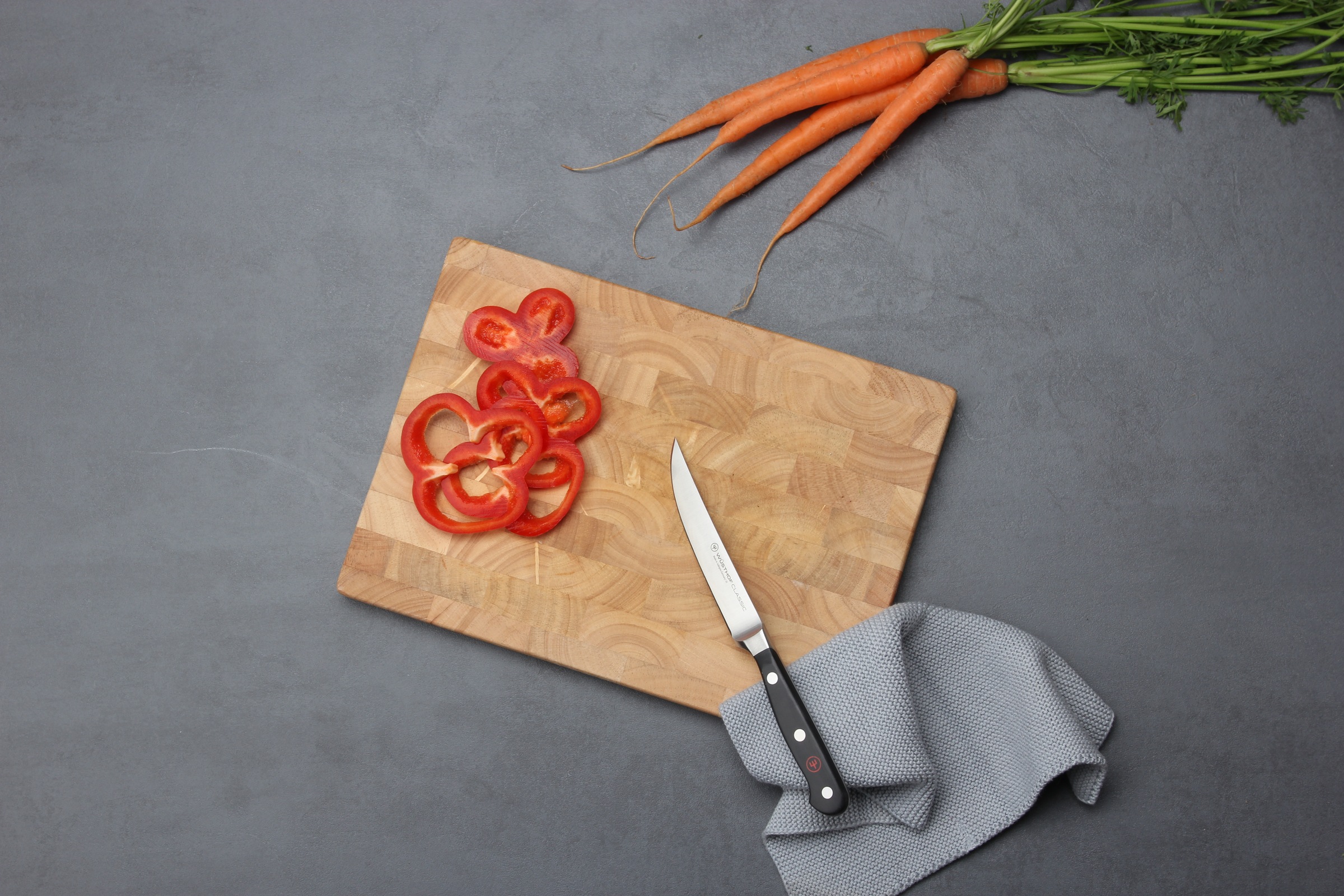 Continenta Brotschneidebrett "Stirnholz 26x18x1,5cm" Stirnholz 26x18x1,5cm günstig online kaufen