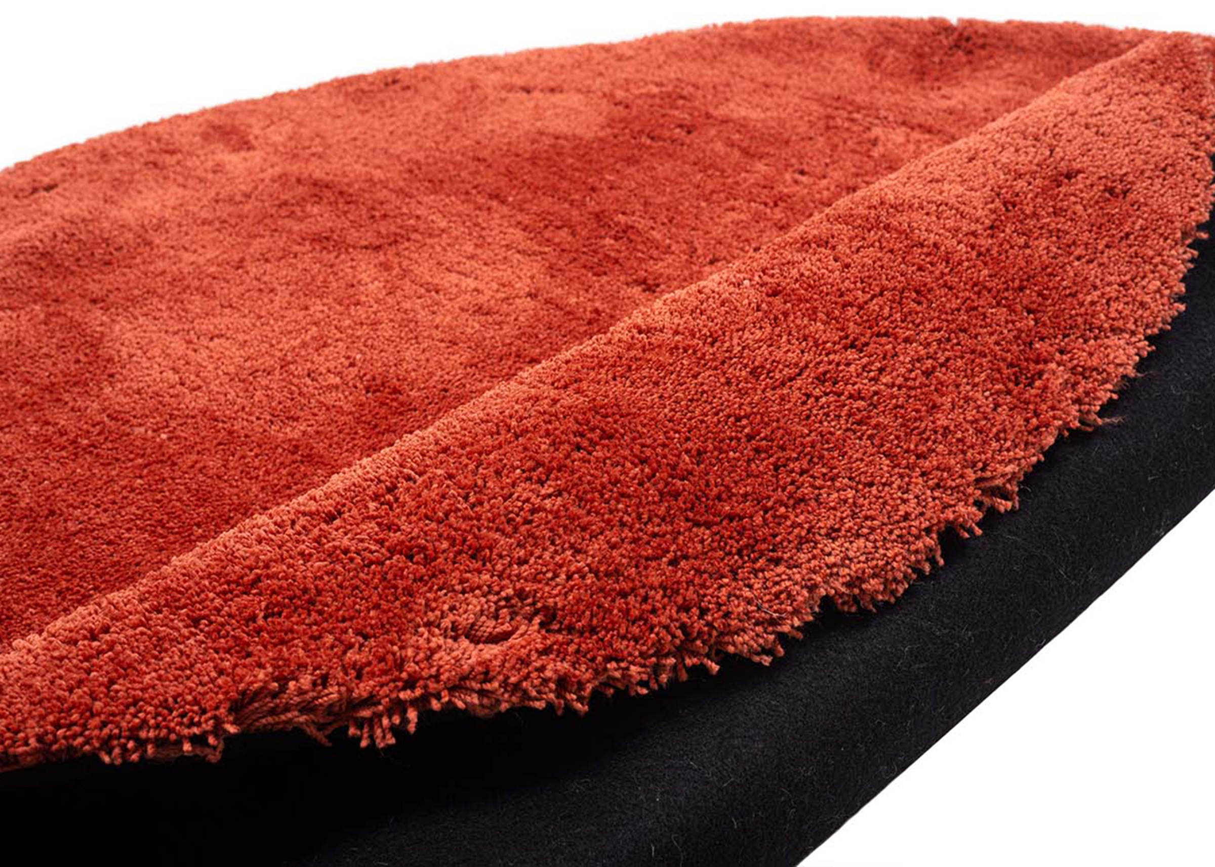 TOM TAILOR HOME Hochflor-Teppich »Shaggy Teppich Cozy«, rund, 25 mm Höhe, Uni Farben, auch in Pastell Farben, weich & kuschelig