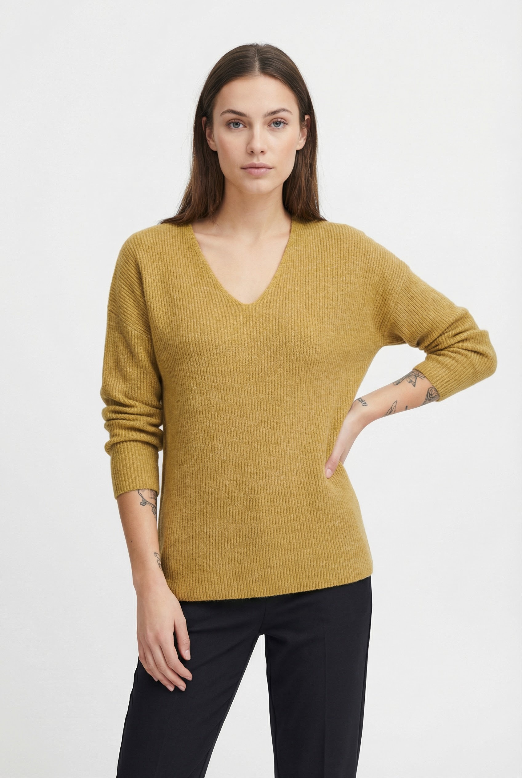 ONLY V-Ausschnitt-Pullover "ONLCAMILLA V-NECK L/S PULLOVER KNT NOOS" Materi günstig online kaufen