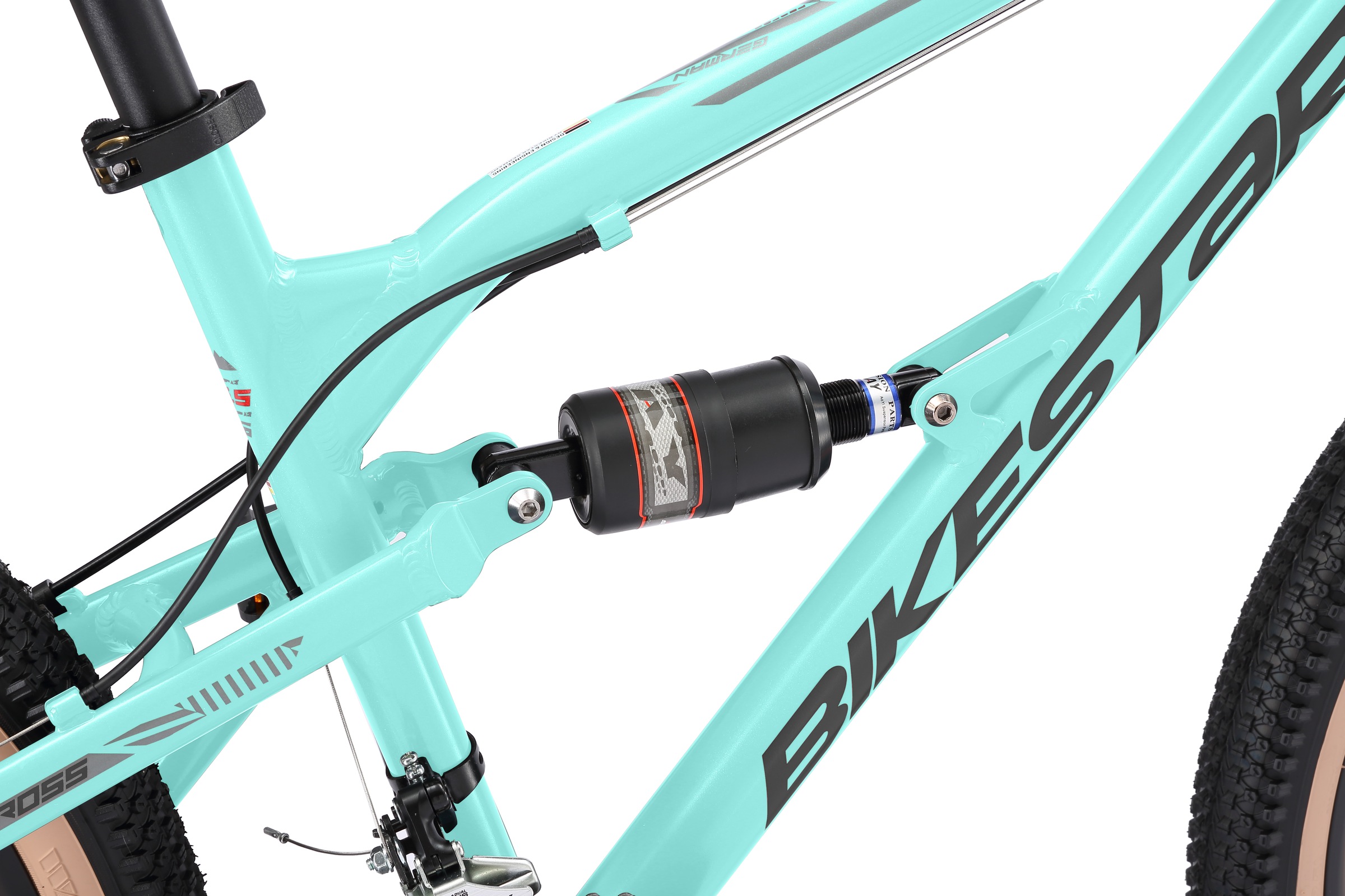 Bikestar Mountainbike 21 Gang Shimano RD-TY300 Schaltwerk Kettenschaltung für Damen und Herren, Kettenschaltung
