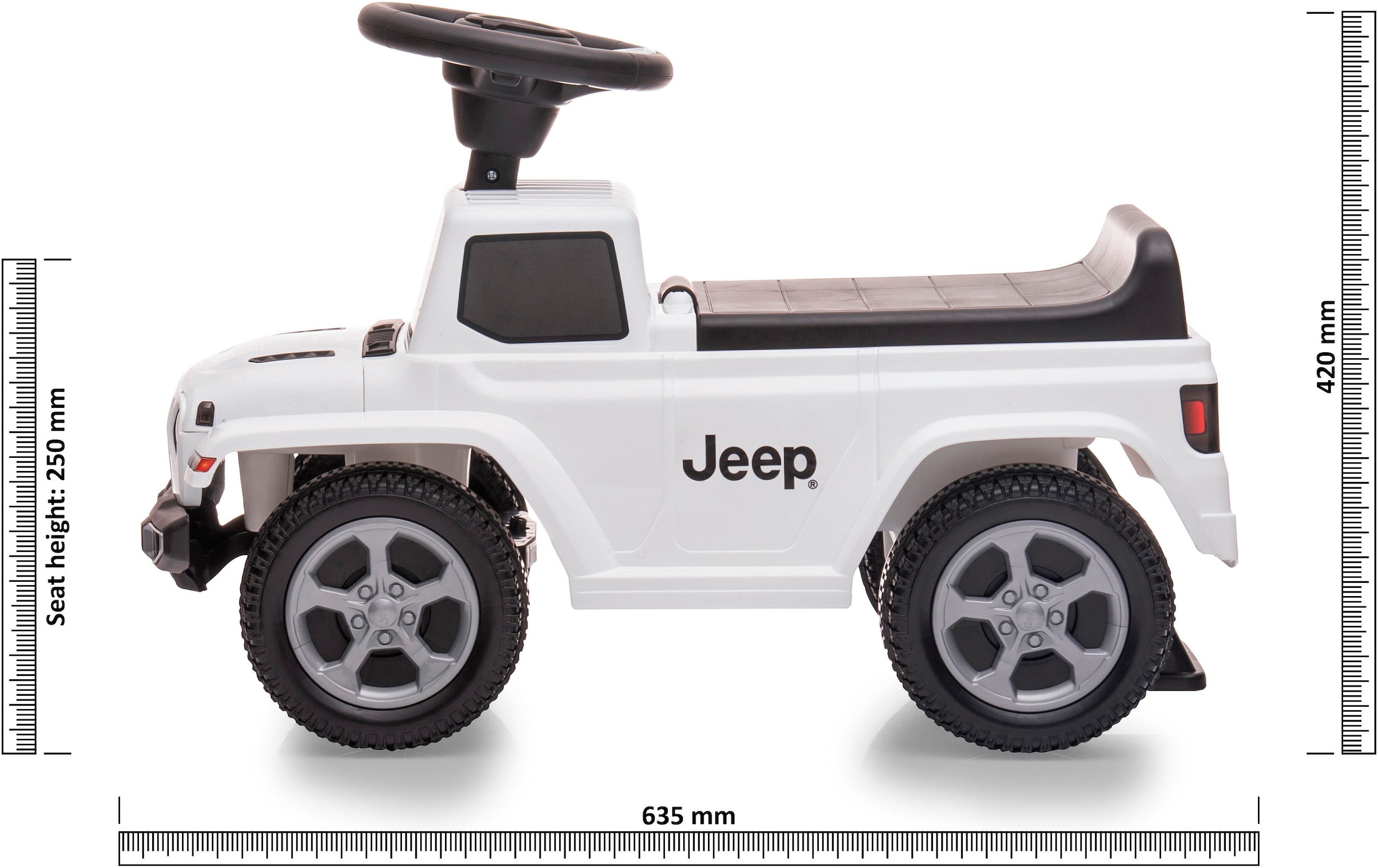 Jamara Rutscherauto »Jeep® Gladiator« mit Sound