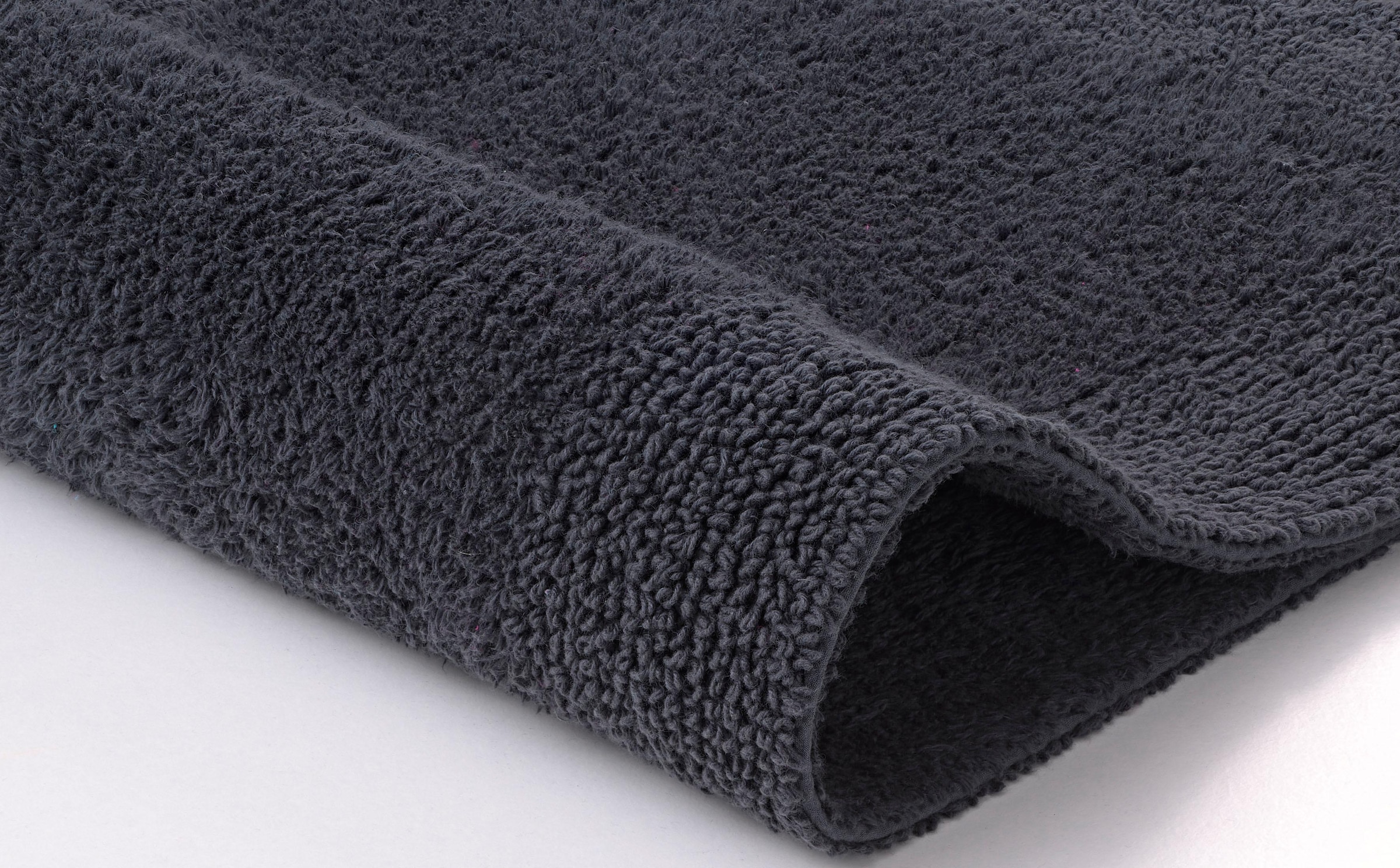 Kleine Wolke Badematte »Cotone«, fußbodenheizungsgeeignet-beidseitig nutzbar, Badteppich, Uni Farben, reine Baumwolle, waschbar