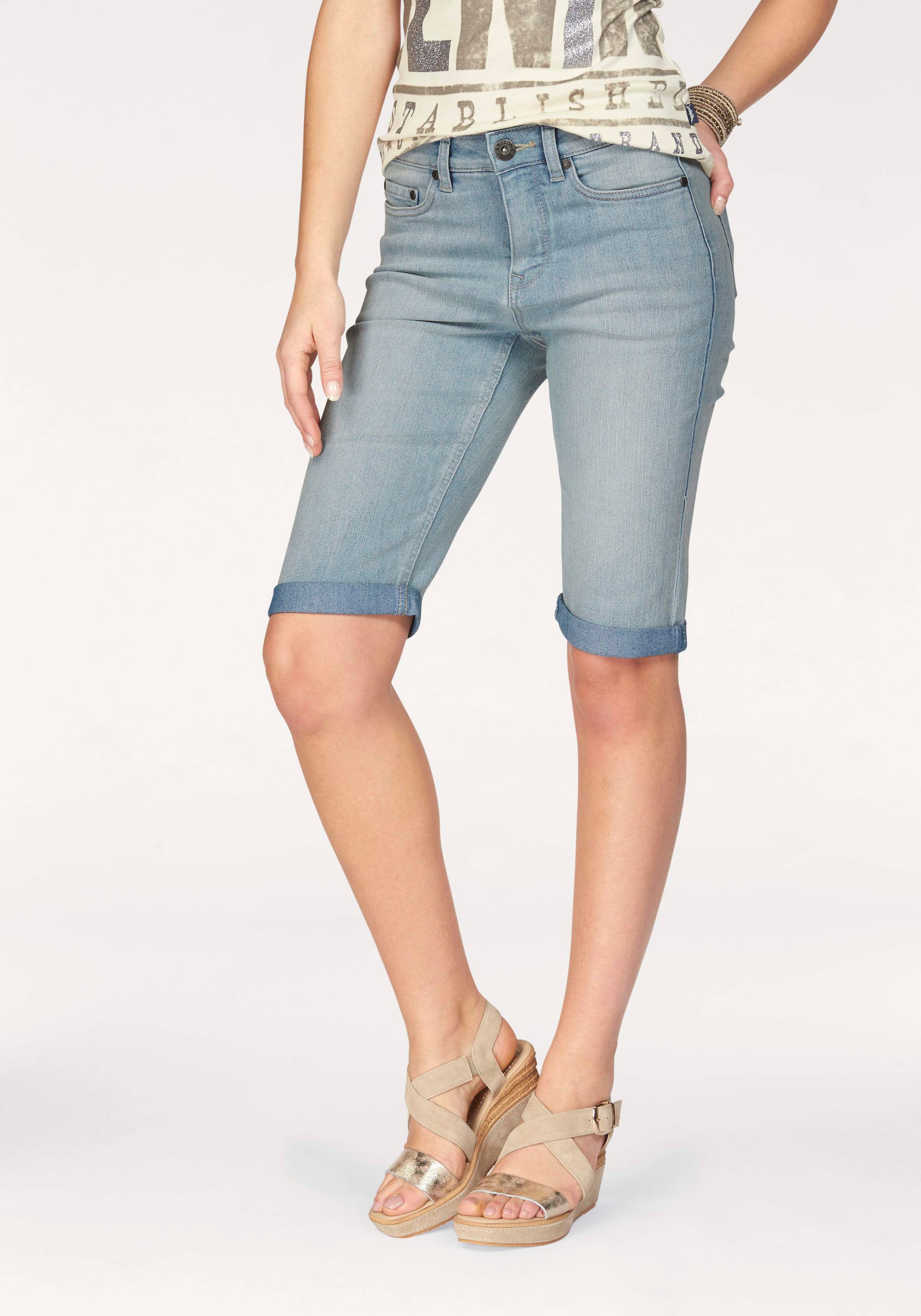 Arizona Jeansbermudas, High Waist