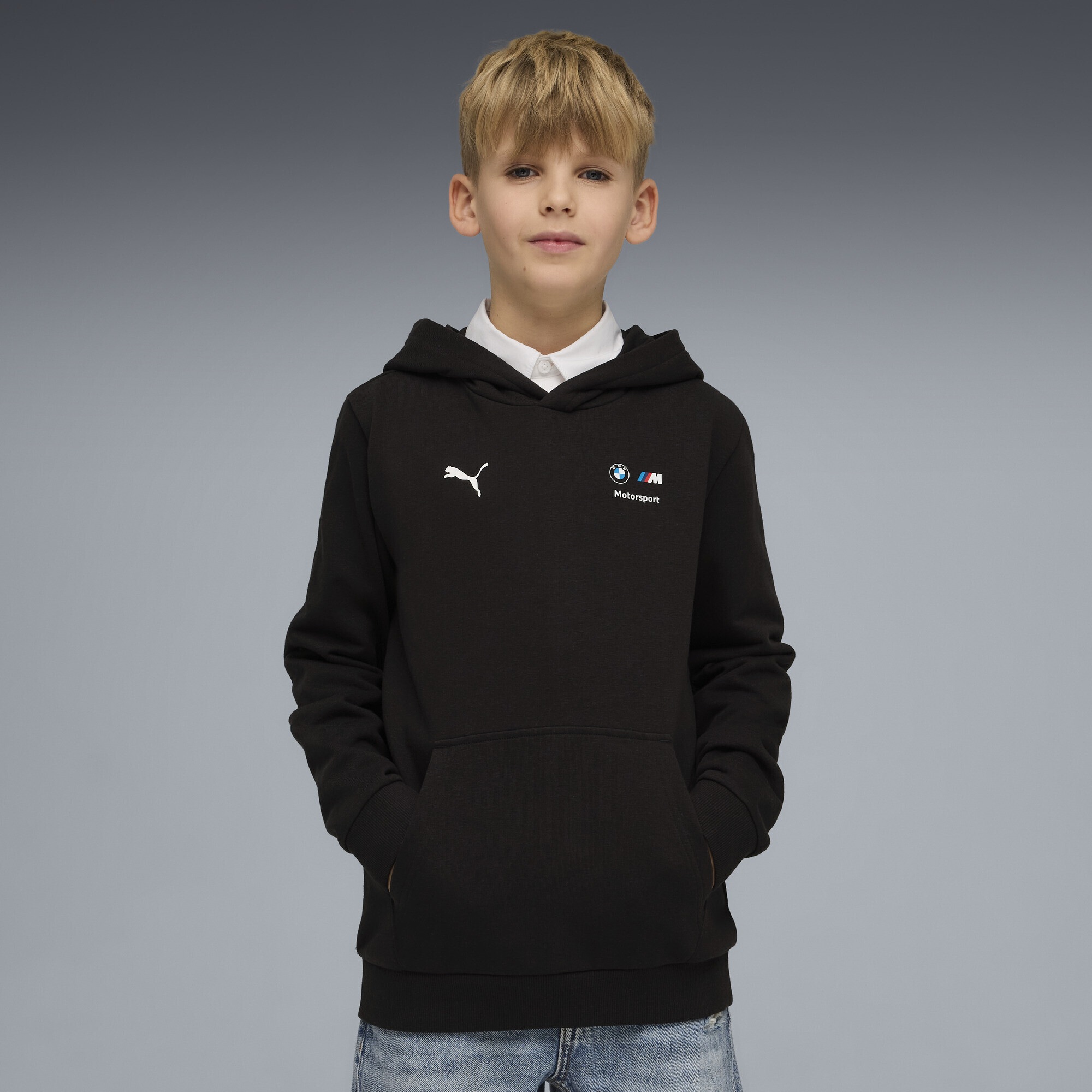 PUMA Kapuzenpullover »BMW M MOTORSPORT Essentials Hoodie Jugendliche«