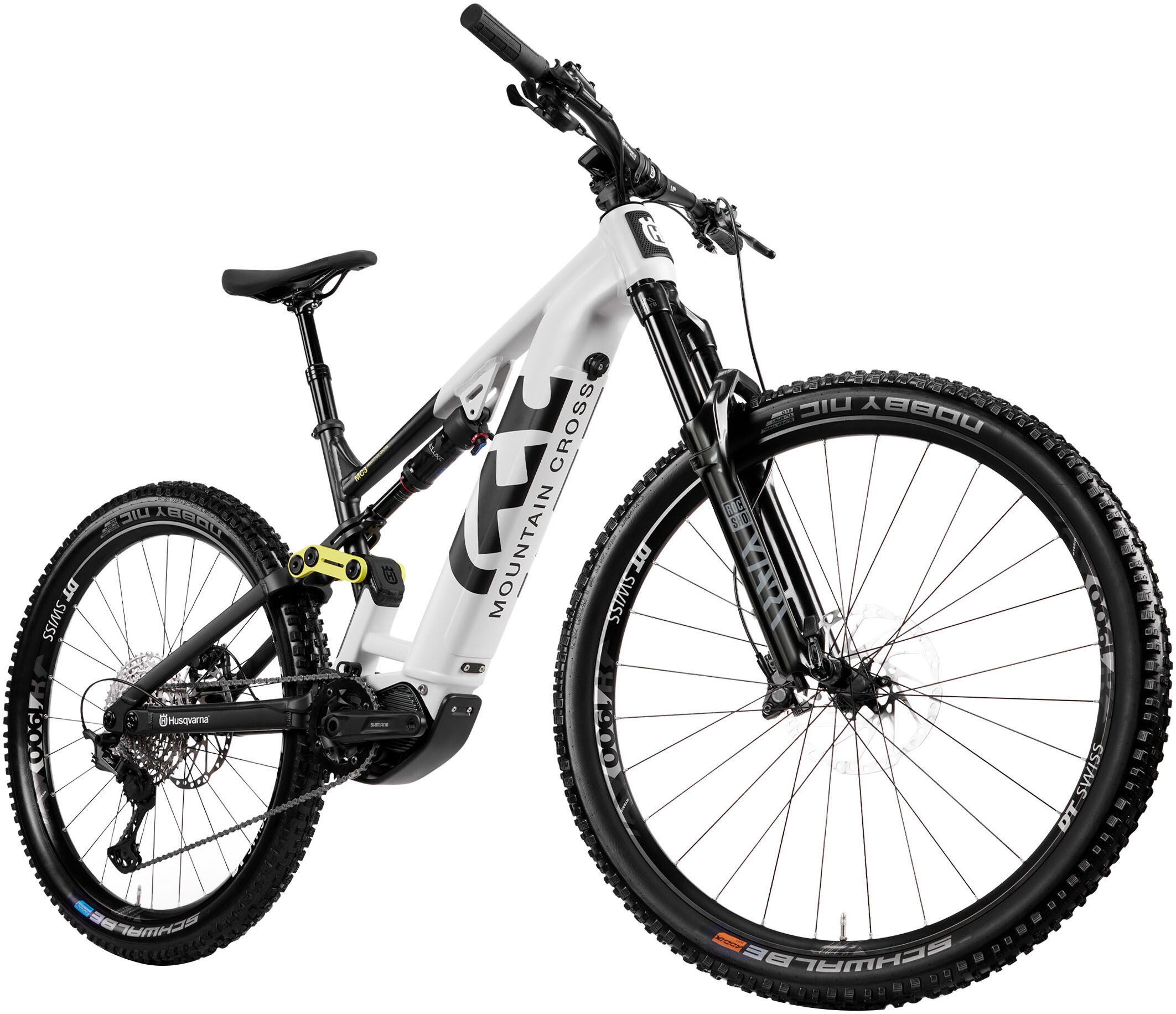 Husqvarna E-BICYCLES E-Bike »E-Mountainbike Mountain Cross MC3«, 12 Gang, SRAM, GX Eagle, Mittelmotor 250 W, Pedelec, Elektrofahrraf für Herren, MTB Mountainbike, Bluetooth