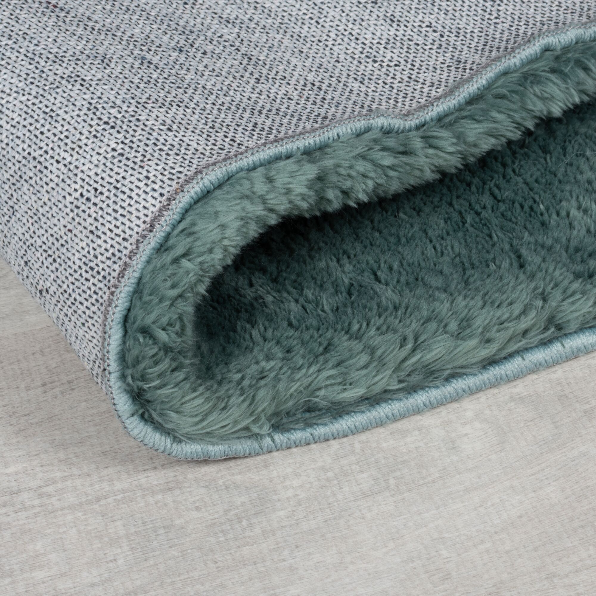 FLAIR RUGS Hochflor-Teppich "Faroe Wool Look" rechteckig 30 mm Höhe Waschba günstig online kaufen