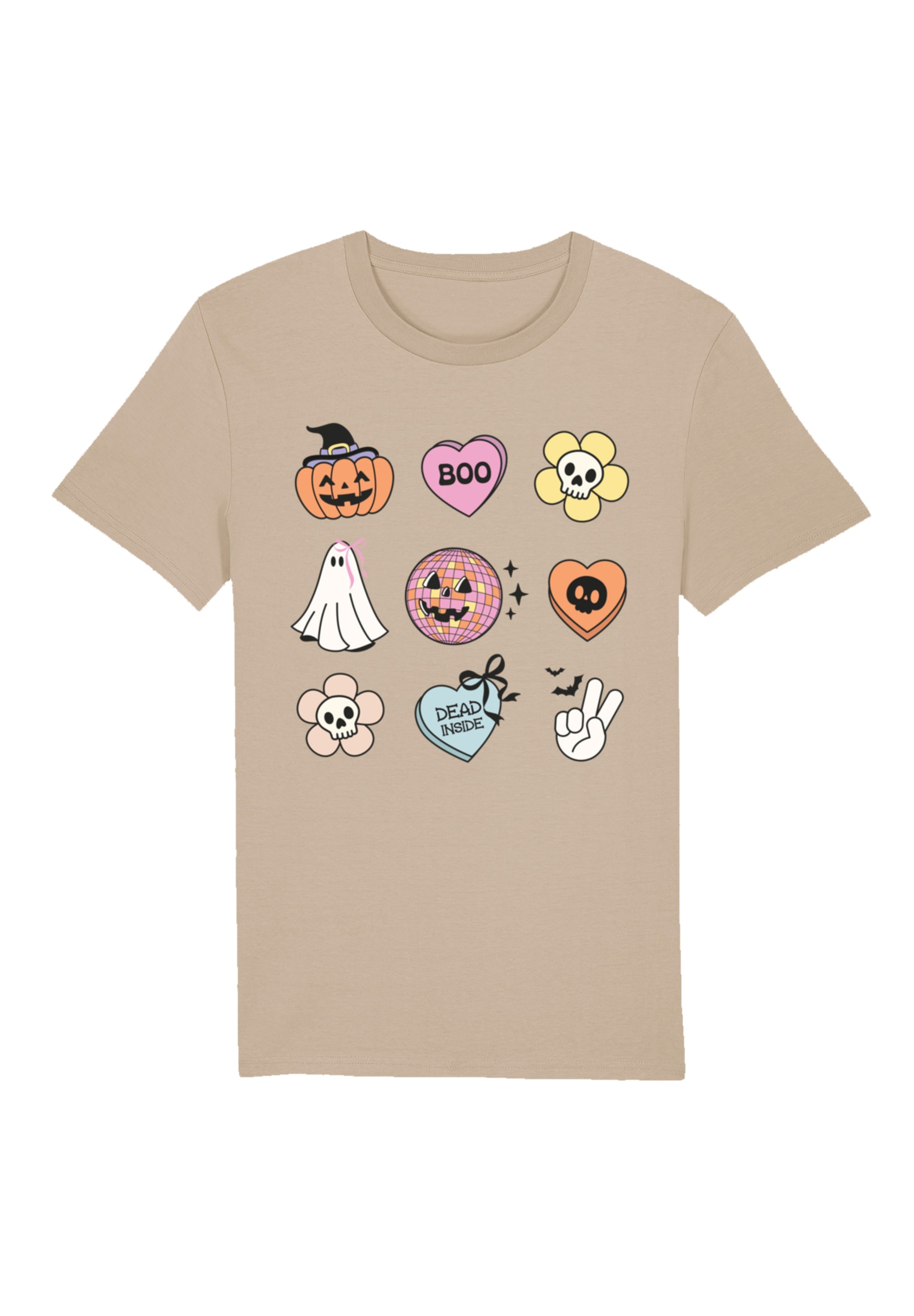 F4NT4STIC T-Shirt "Retro Halloween Icons", Premium Qualität günstig online kaufen