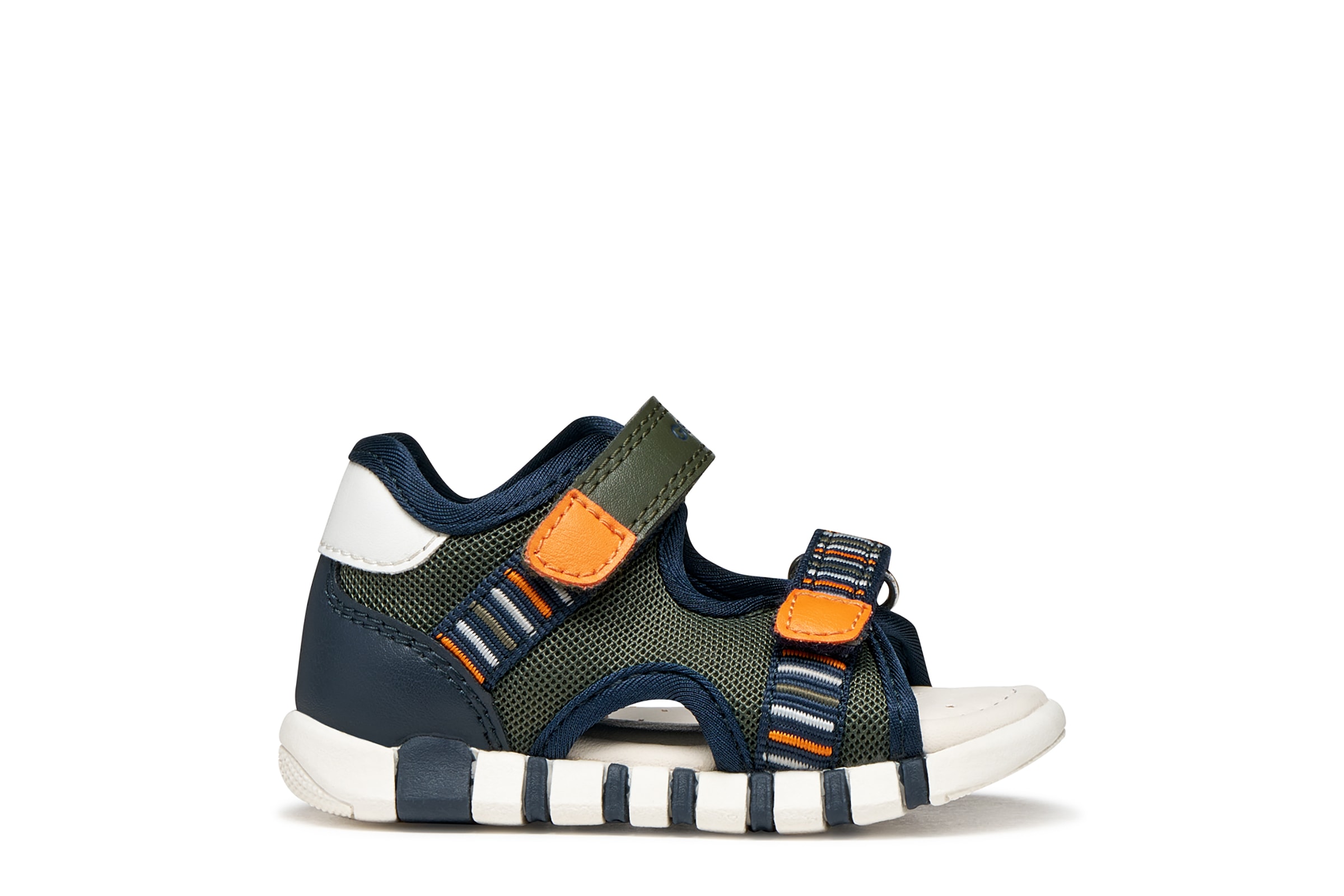 Geox Lauflernschuh »B SANDAL IUPIDOO BOY«  Babyschuh mit Klettverschluss, Größenschablone zum Download