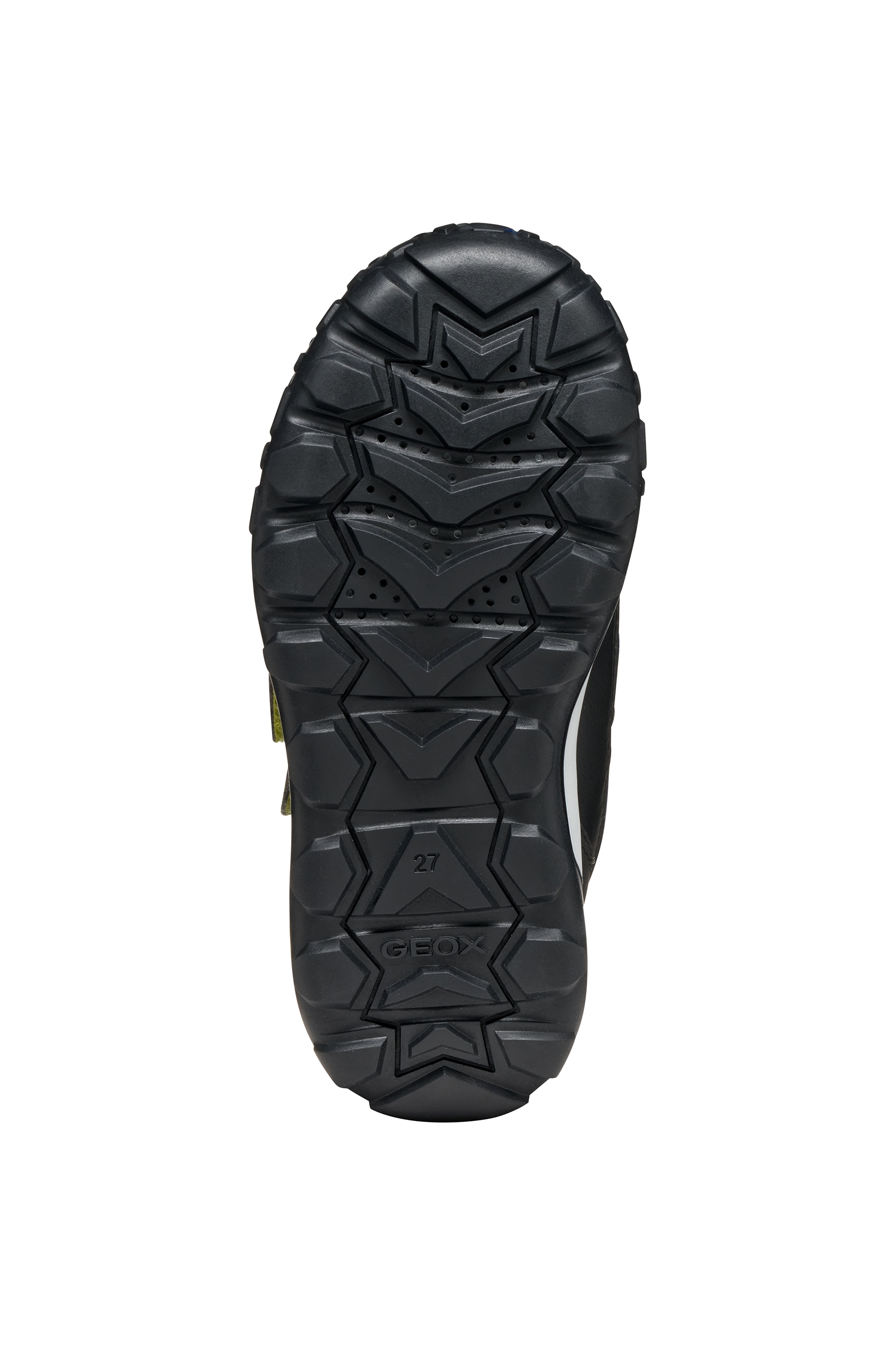 Geox Winterstiefel »J TREKKYUP BOY B ABX«, Klettstiefel mit Warmfutter, Größenschablone zum Download
