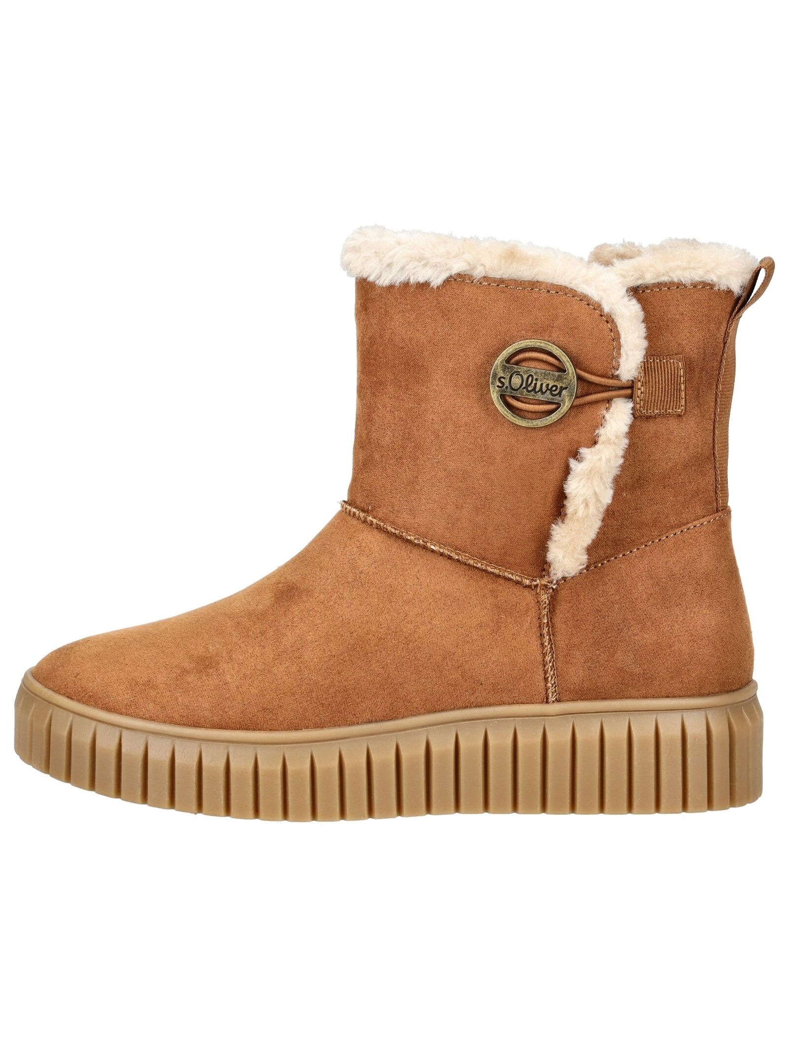 s.Oliver Stiefelette »s.Oliver Stiefelette Lederimitat/Textil«
