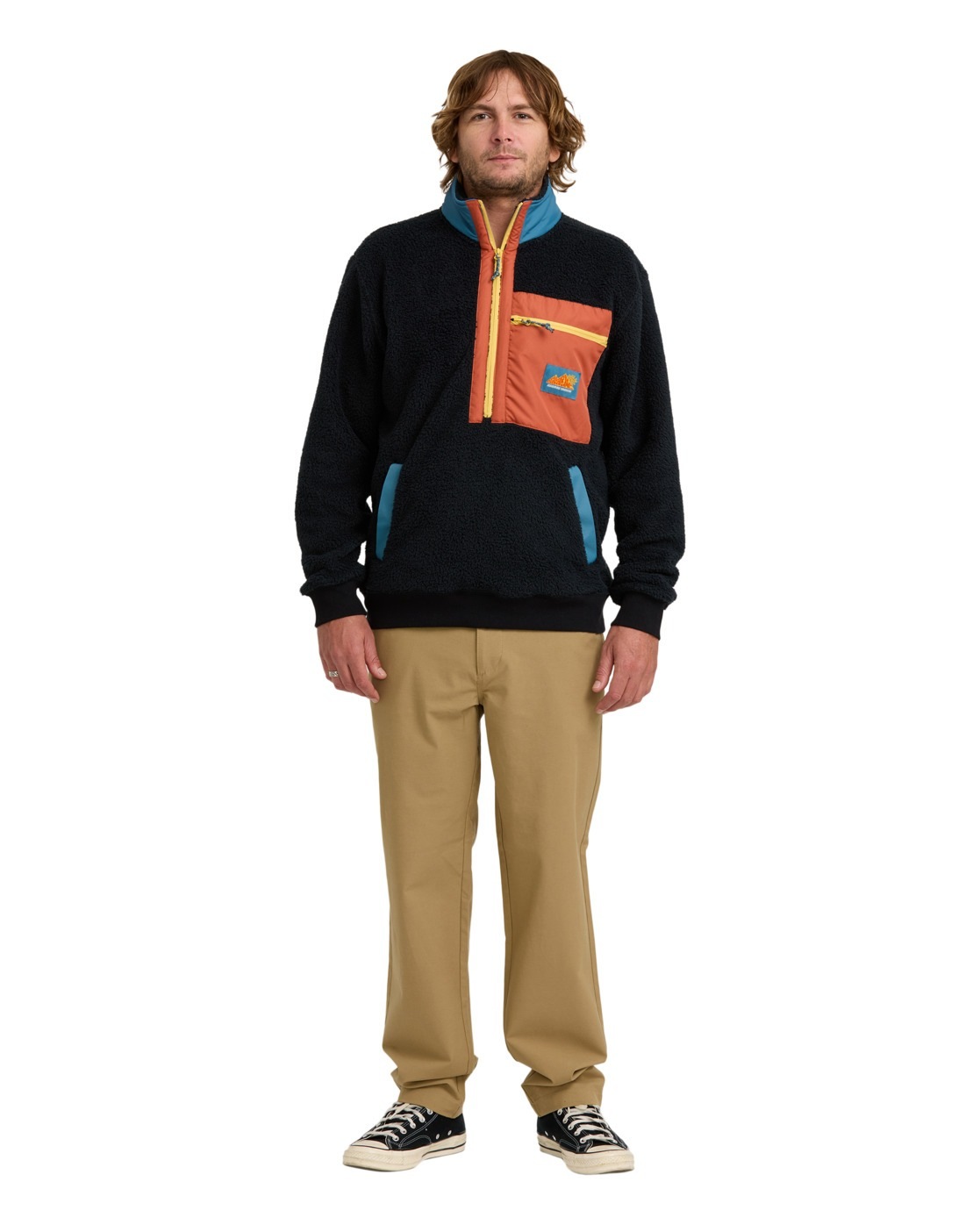 Billabong Peak Fleece Pullover Black XL 3