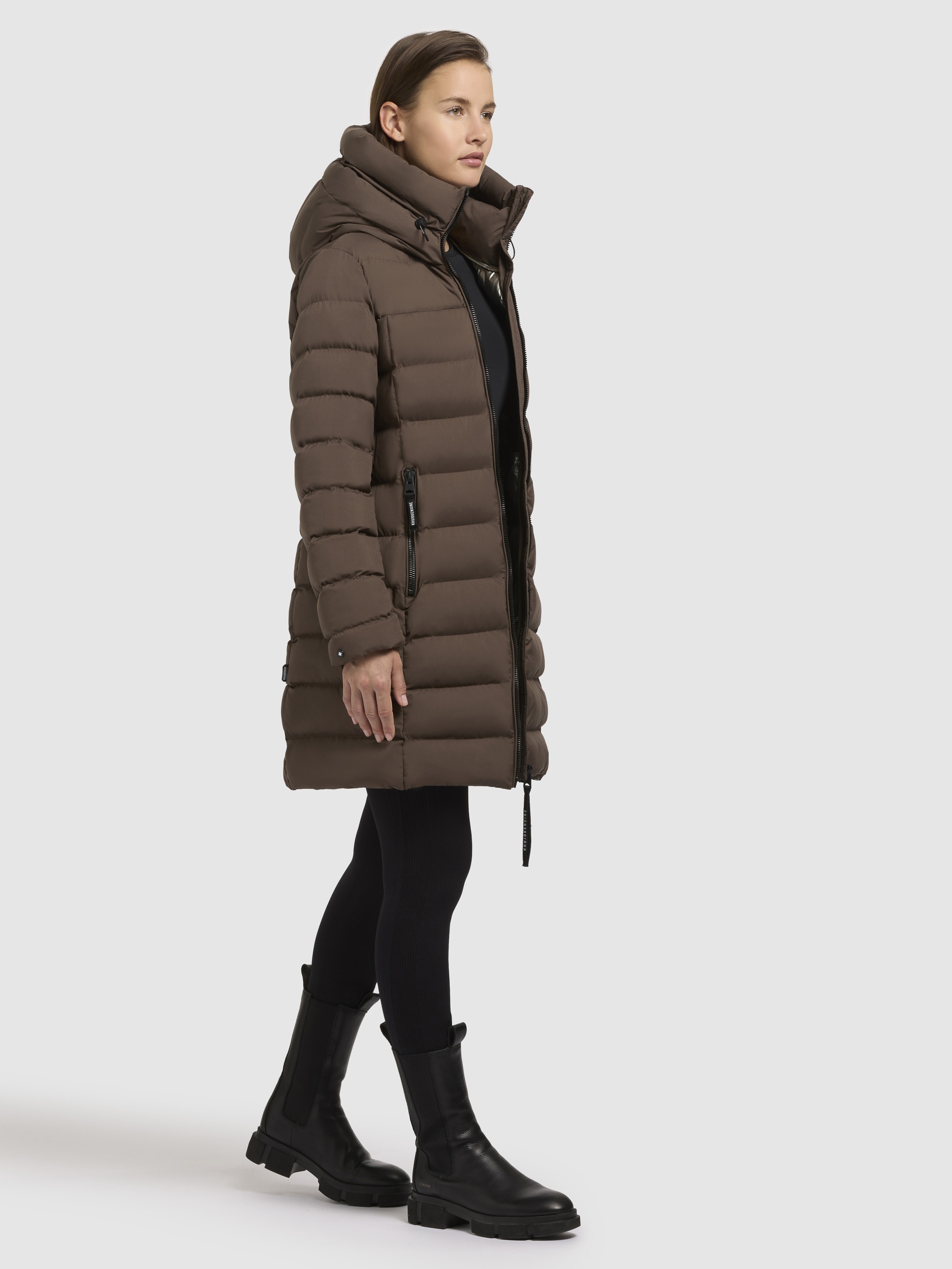 khujo Steppjacke »NEKAR«, mit Kapuze