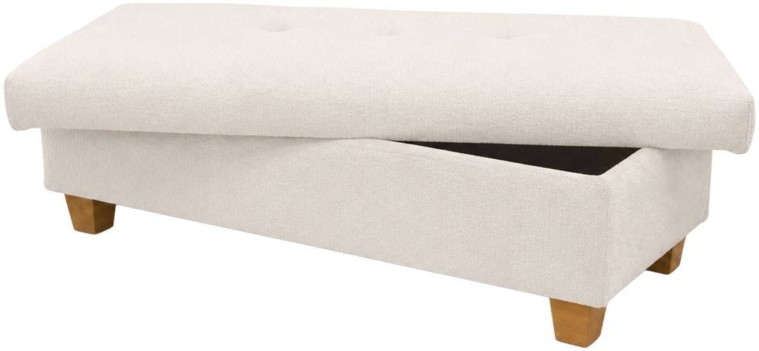 OTTO home Hocker »Egedal« Polsterhocker Egedal mit Staufach, passend zum Sofa