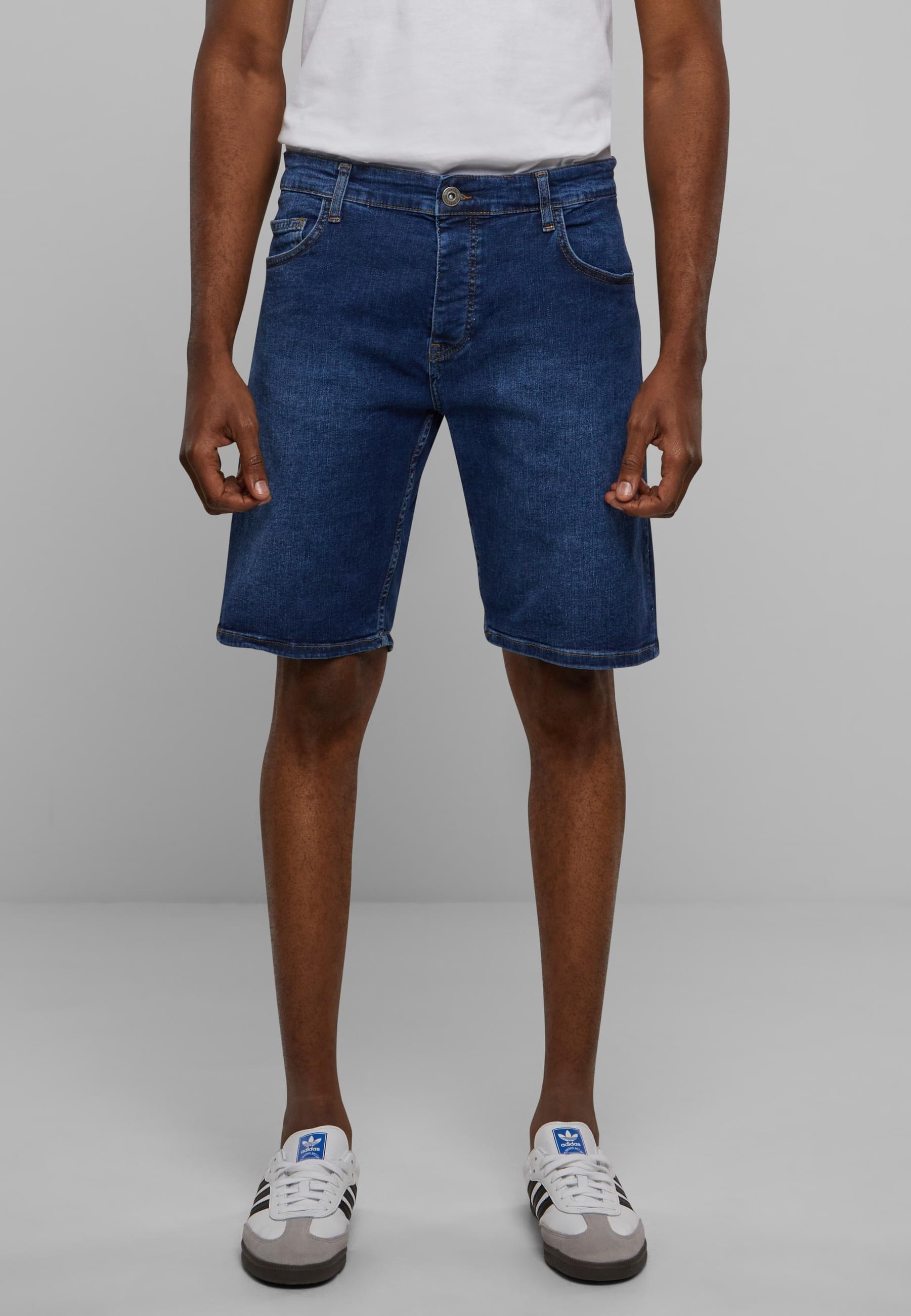 2Y Studios Stoffhose »2Y Studios Herren 2Y Basic Slim Fit Denim Shorts«, (1 tlg.)