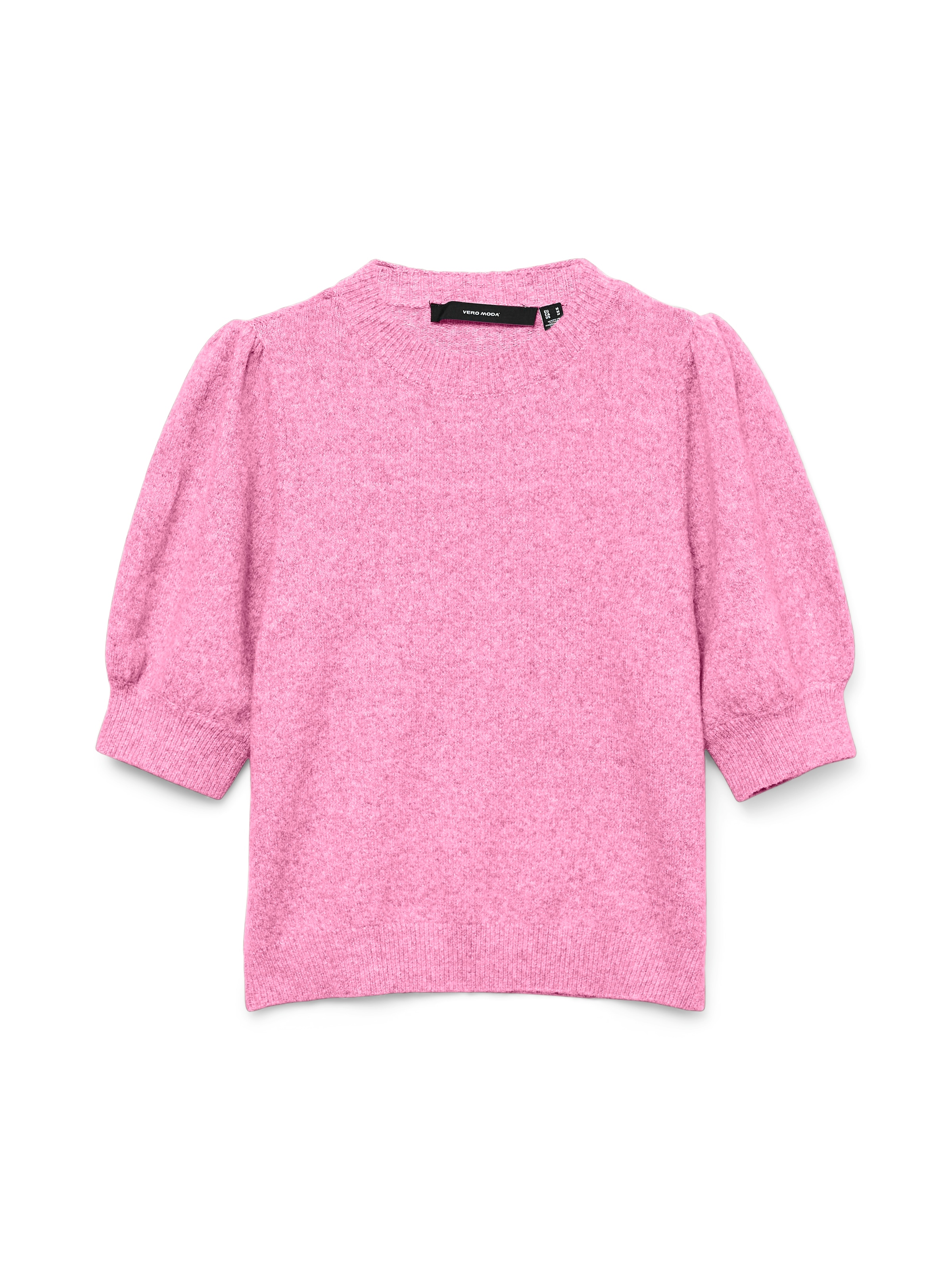 Vero Moda Kurzarmpullover »VMDOFFY 2/4 O-NECK PULLOVER GA NOOS«, mit leichten Puffärmeln