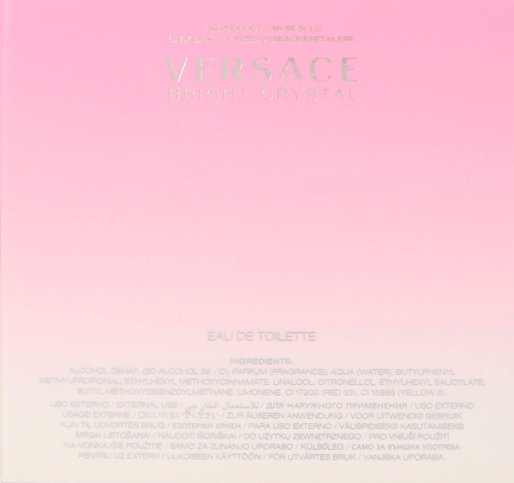 Versace Eau de Toilette »Bright Crystal«