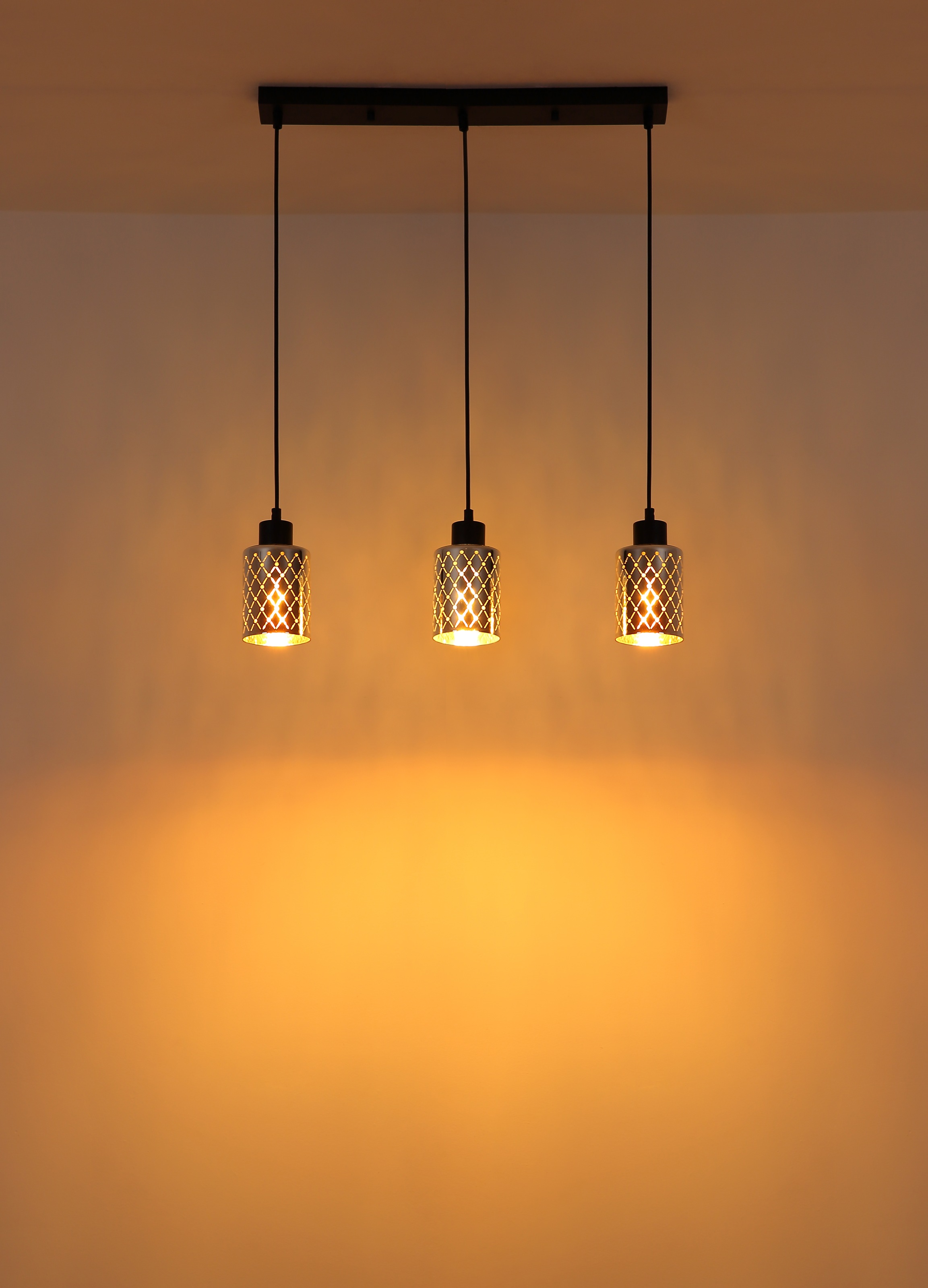 GLOBO LIGHTING Hängeleuchte »ALONSO« E27 1 Stk. Hängelampe Esszimmer-Leuchte Esstischleuchte Wohnzimmer