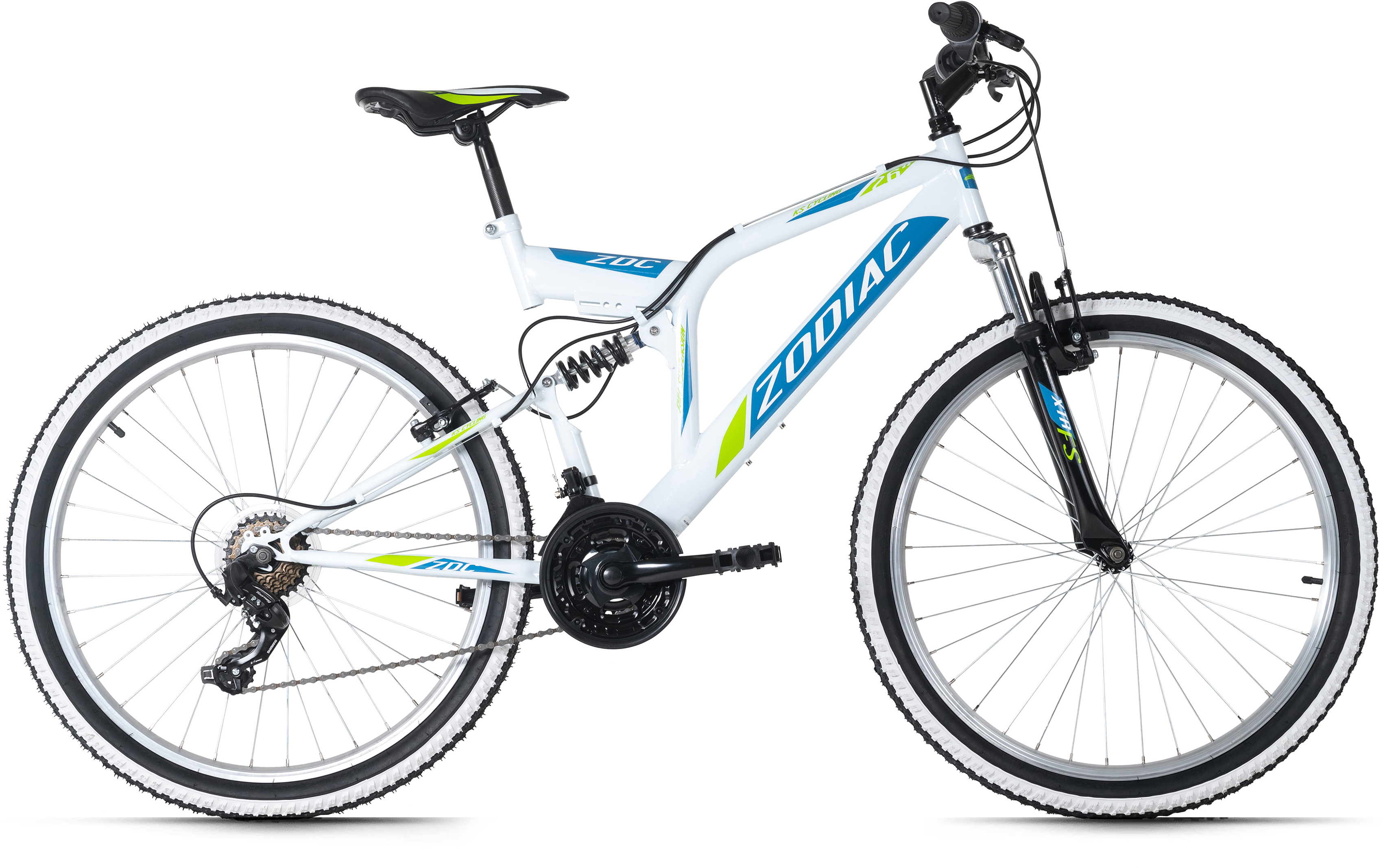 Mountainbike »Zodiac«, 21 Gang, Shimano, Tourney Schaltwerk, Kettenschaltung