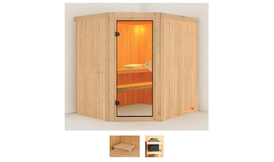 Sauna »Stine«, (Set)