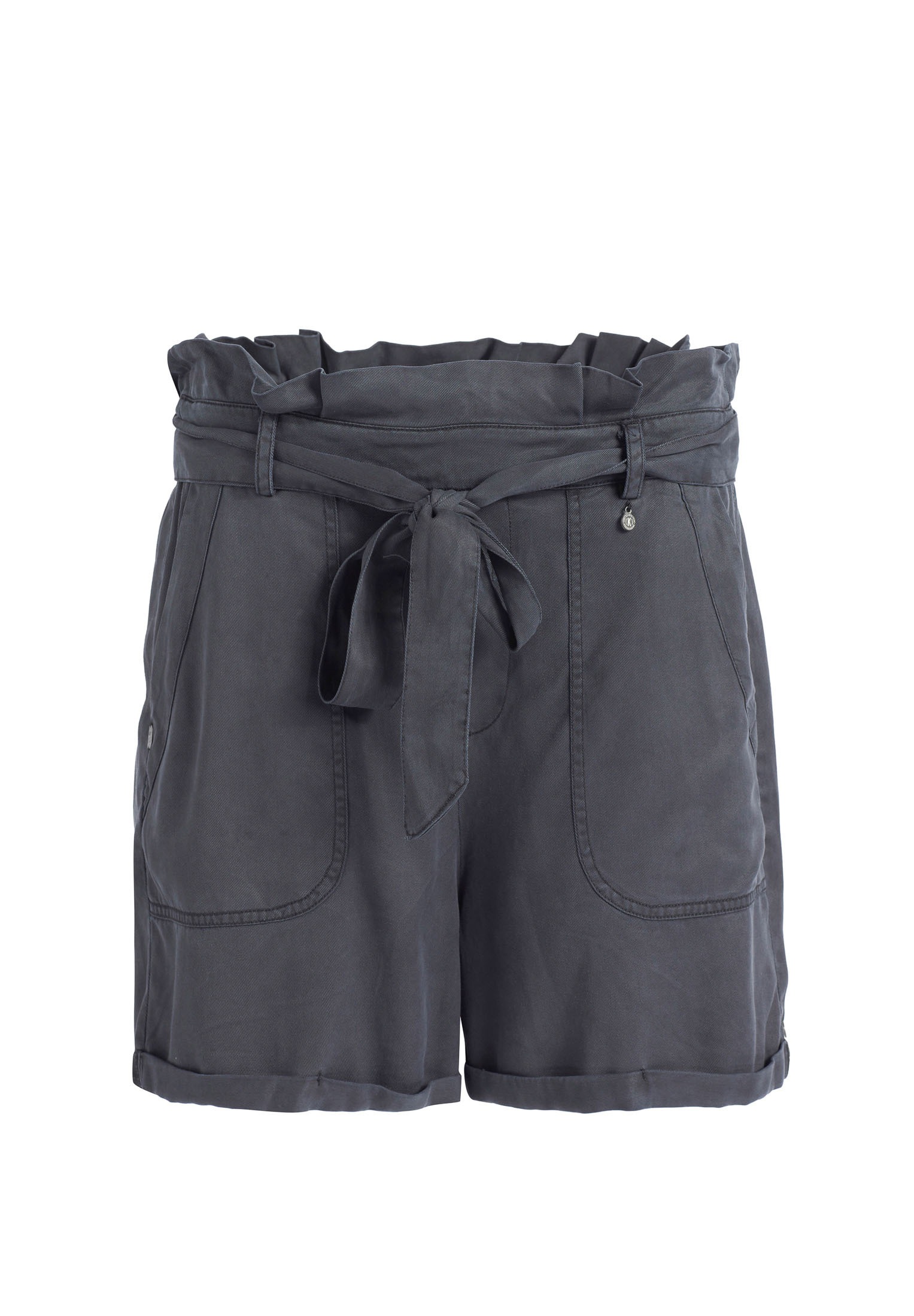 khujo Bermudas »POPPY«, aus weichem Material mit High Waist