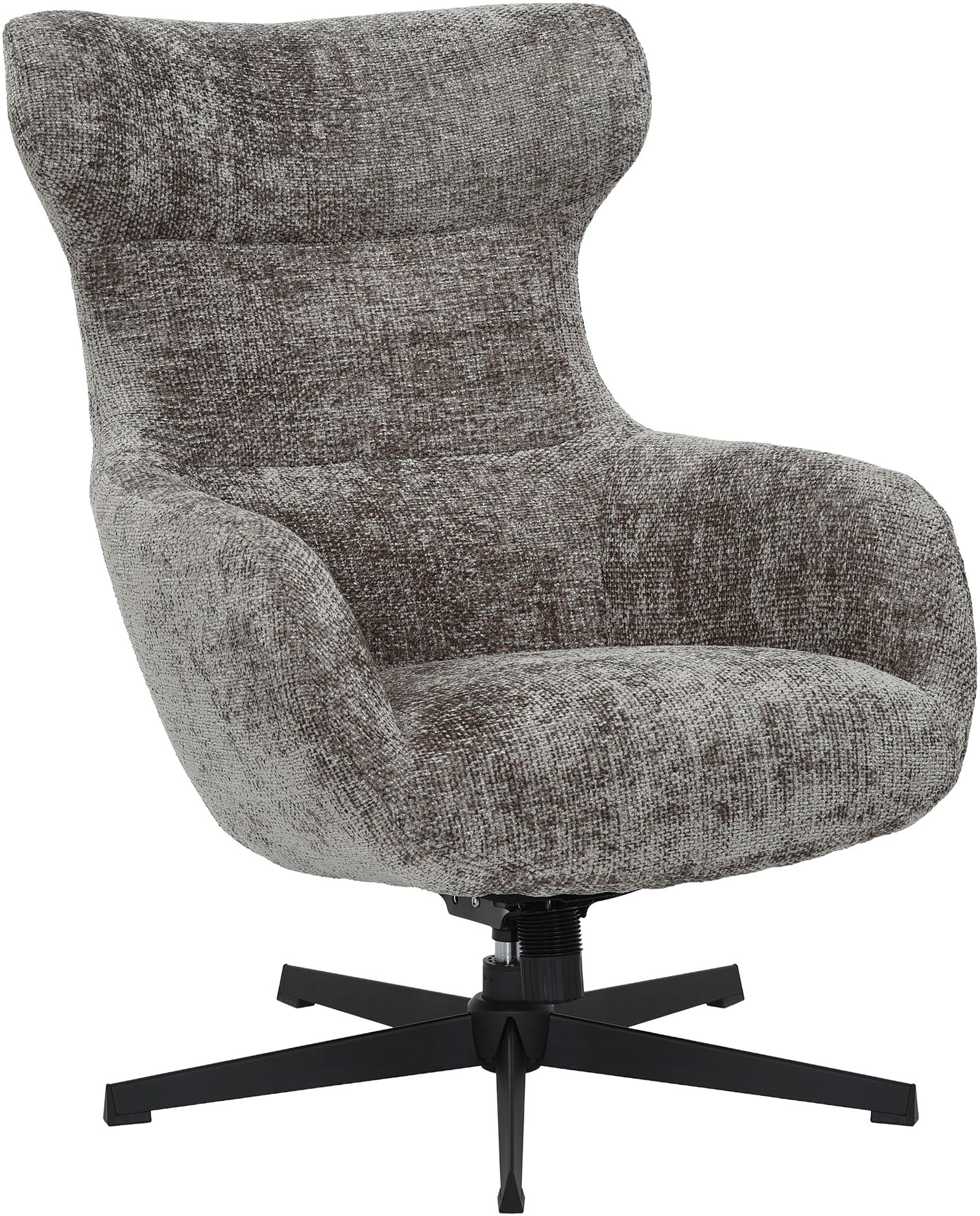 SalesFever Sessel "Marvello, Chenillestoff, 360 Dreh- und Kippfunktion" Komfortsessel mit ergonomischem Sitzkomfort und weichem Stoff