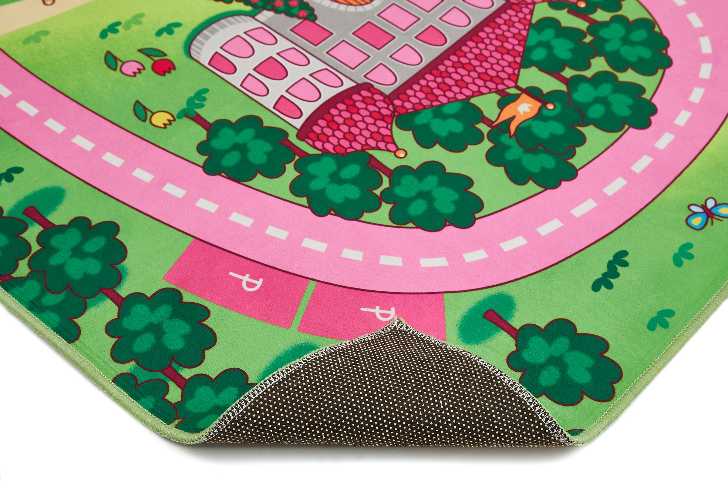 Andiamo Kinderteppich »Street«, rechteckig, 5 mm Höhe, Straßen-Spiel-Teppich, weiche Spielunterlage, rutschhemmend
