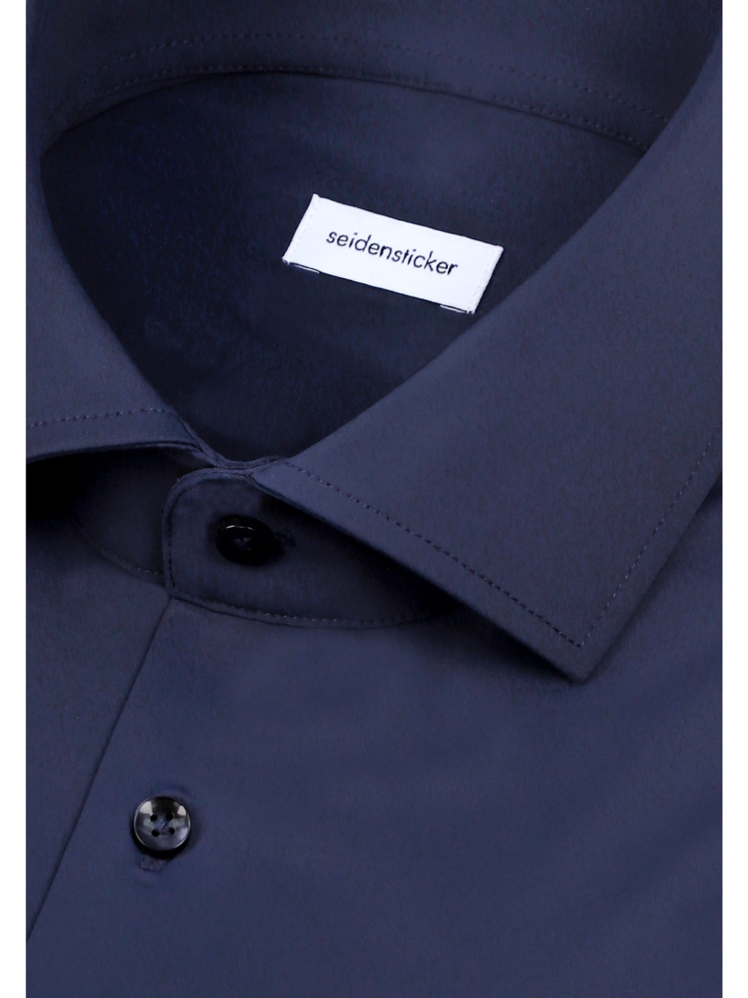 seidensticker Businesshemd »Schwarze Rose« Slim 1/1 Kentkragen Uni