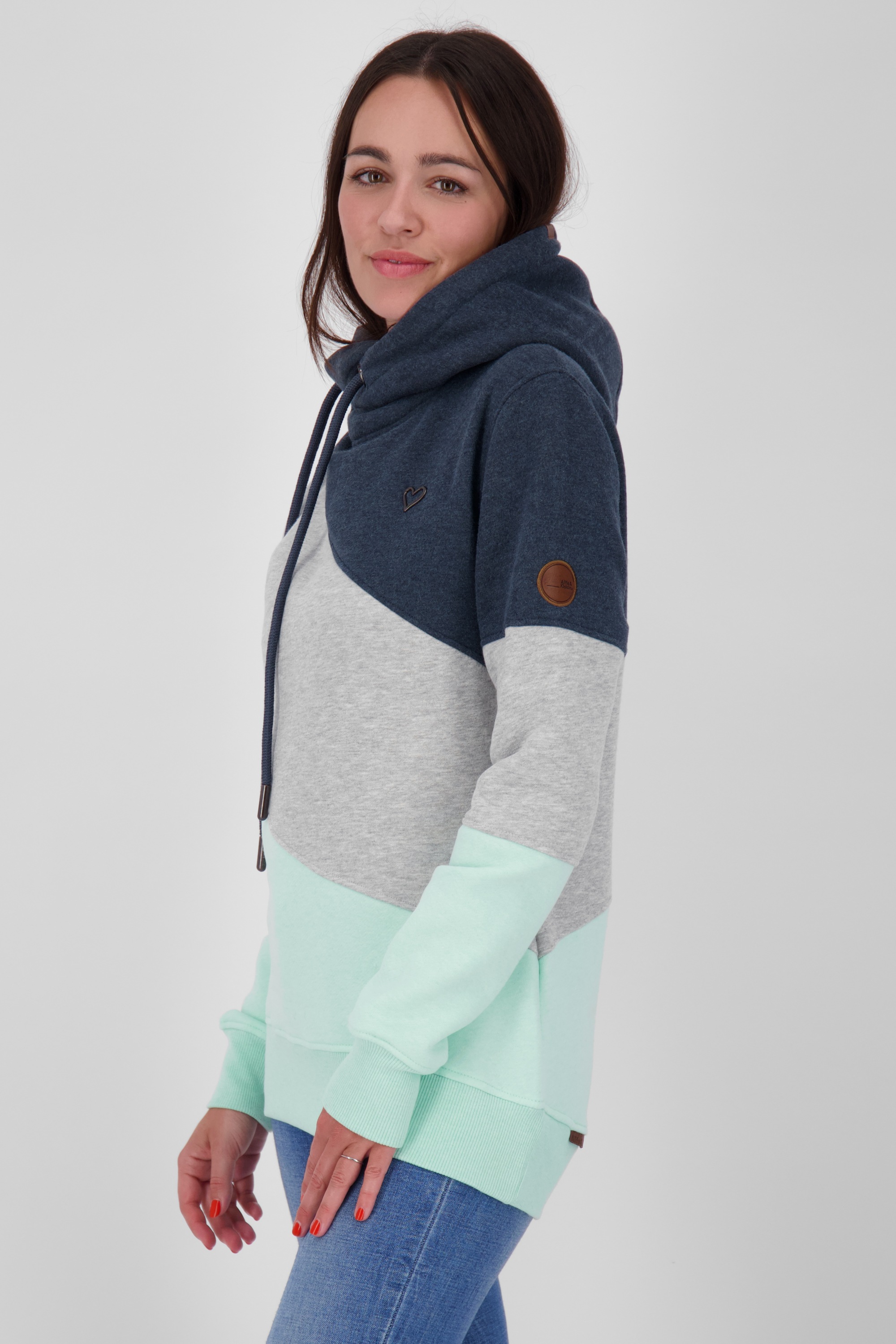 Alife & Kickin Kapuzensweatshirt »Damen StacyAK A«
