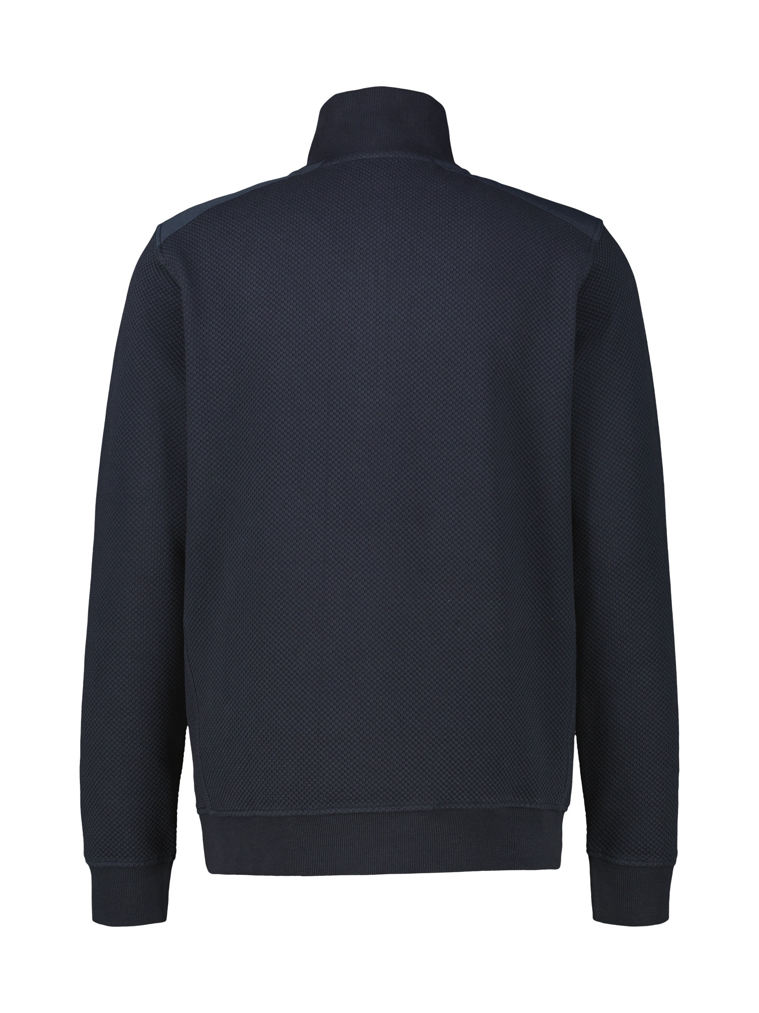 LERROS Sweatshirt "LERROS Struktur-Troyer in Großen Größen" günstig online kaufen