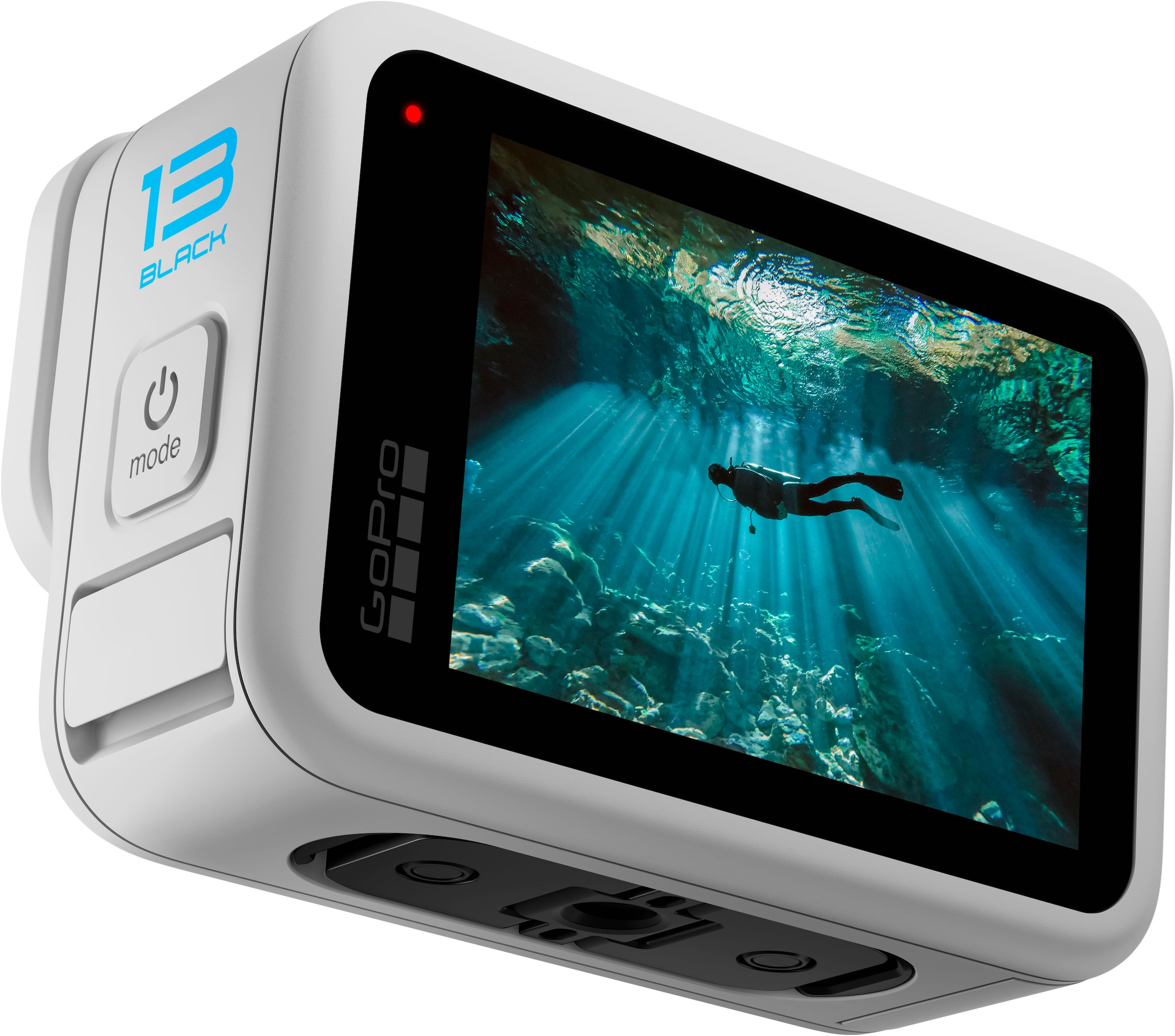 GoPro Action Cam »HERO13 LIMITED EDITION in Polar White«, 5,3K, Bluetooth-WLAN (Wi-Fi)
