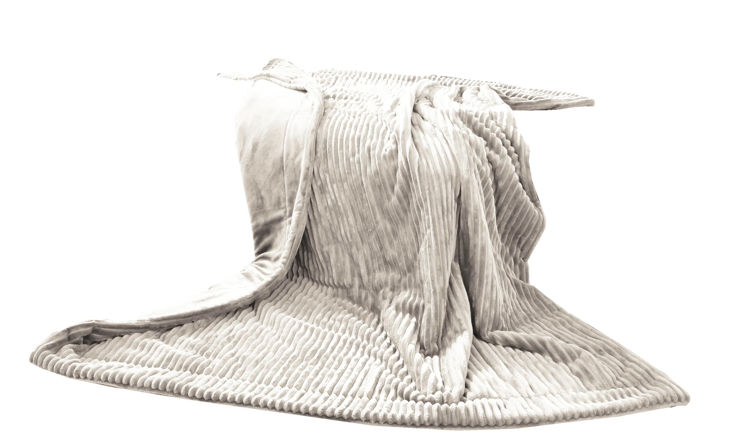 Gözze Wohndecke »Cordoptik« mit Glanzeffekt, Kuscheldecke