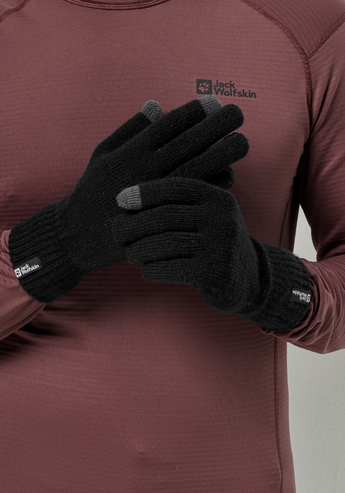 Jack Wolfskin Strickhandschuhe "RIB GLOVE" günstig online kaufen