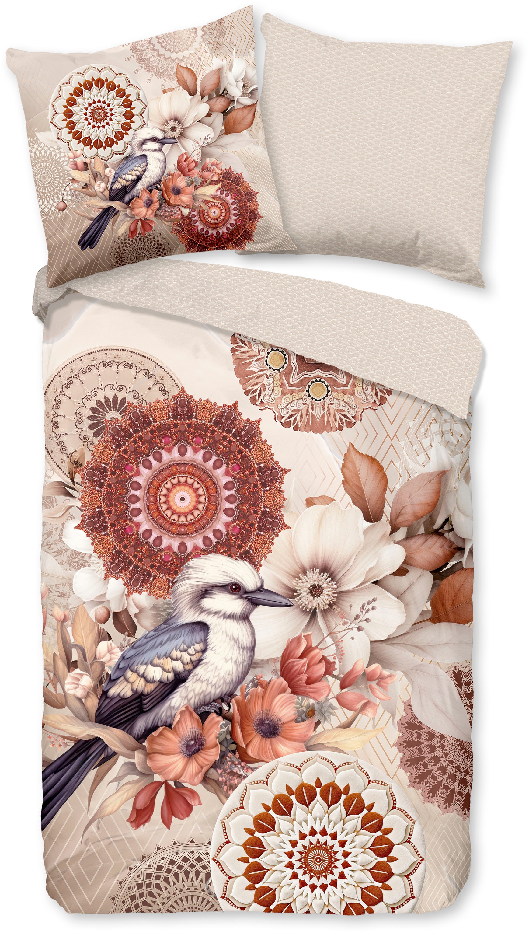 hip Wendebettwäsche "Luigio" 3 Stk. Flanell, Biber, Winter, Warm, Reißversc günstig online kaufen