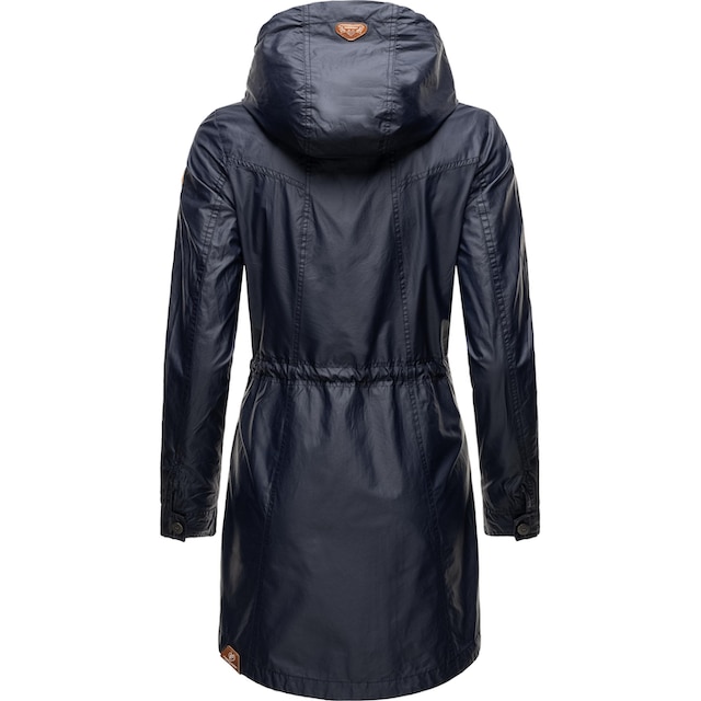 Ragwear Outdoorjacke »Elsa«, mit Kapuze, Leichte Übergangsjacke mit  Tunnelzug-Kordeln für bestellen | BAUR