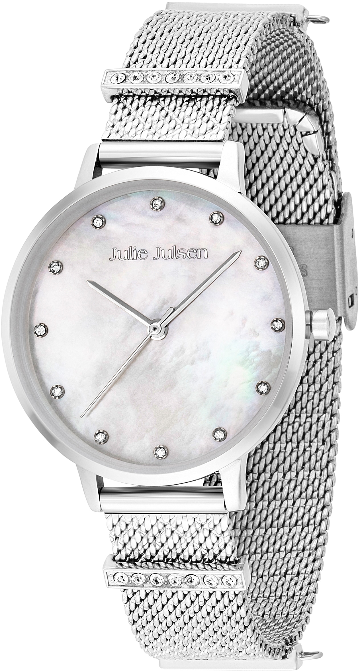 Julie Julsen Quarzuhr »Charming Pearl Silver, JJW1231SME-34«