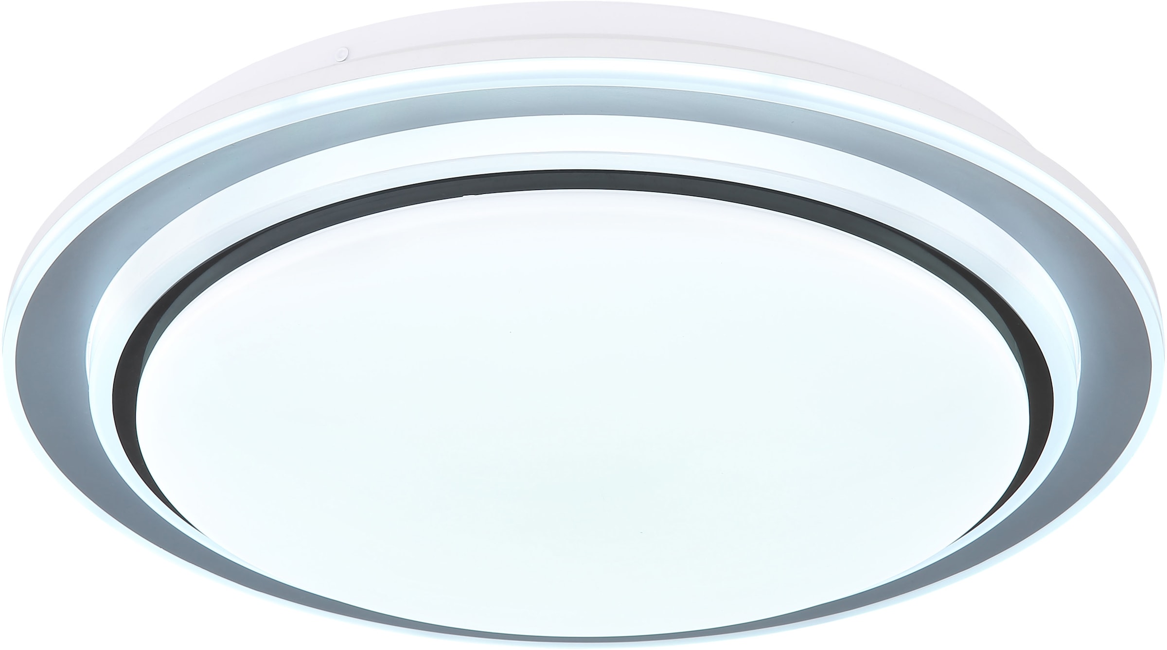GLOBO LIGHTING LED Deckenleuchte »FOPPA«, Leuchtmittel LED-Modul | LED fest integriert, Deckenlampe/rund/Wohnzimmer/Schlafzimmer/elegant/rot-grün-blau