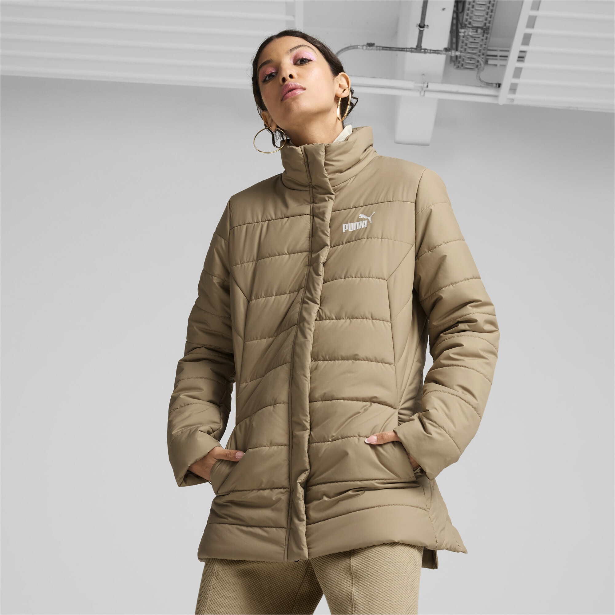 PUMA Winterjacke »ESS+ Wattierte Jacke Damen«