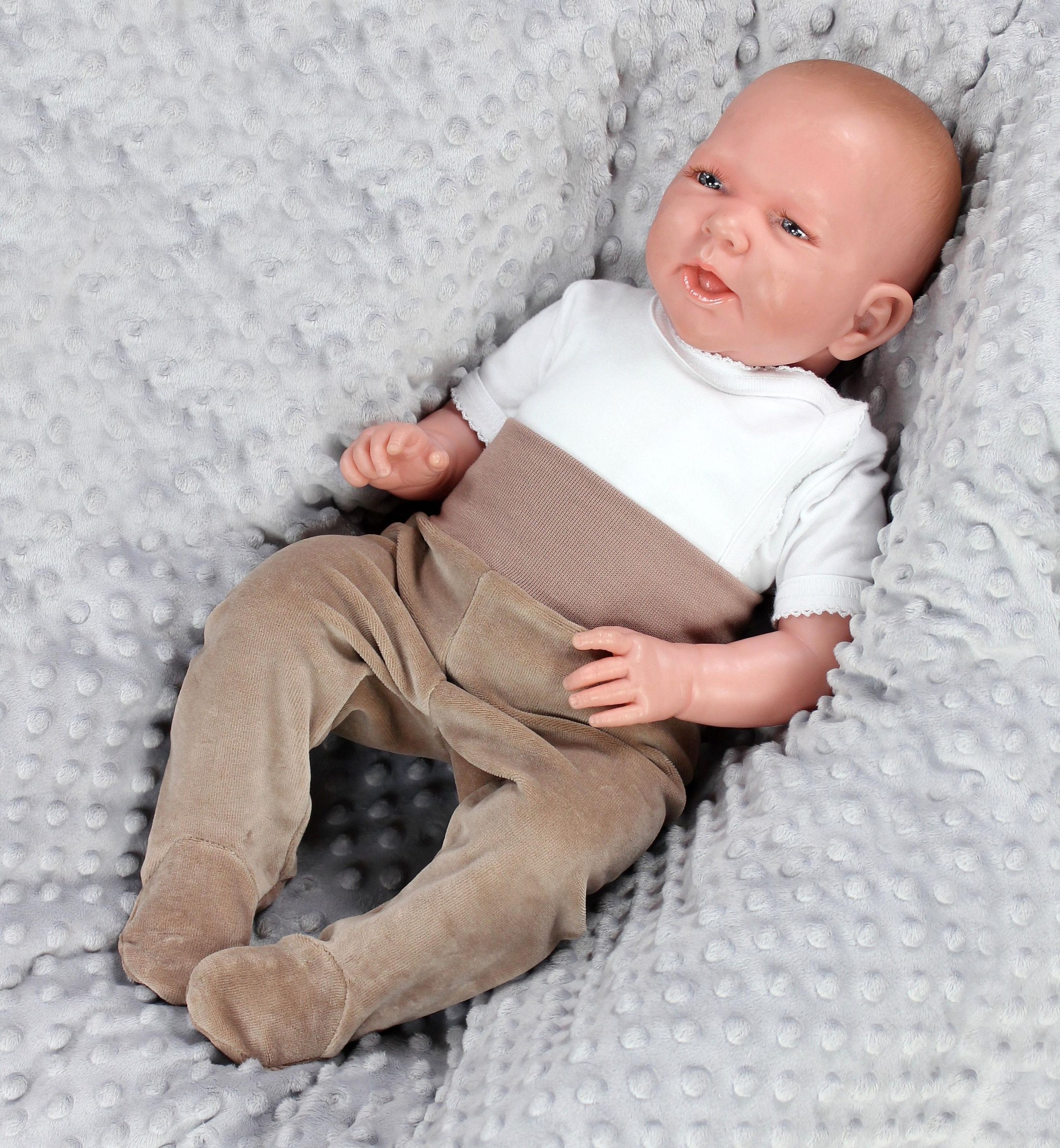 TupTam Nickihose »Hose Baby Jungen Hose mit Fuß 3er Pack Nicki«
