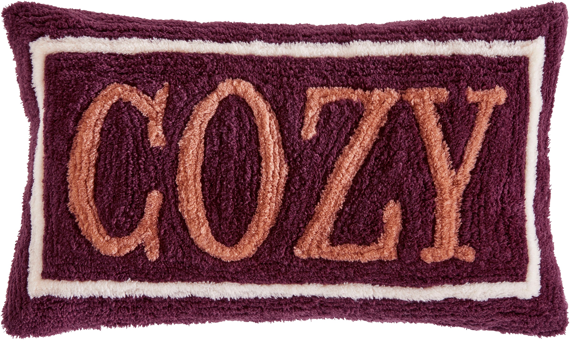 Guido Maria Kretschmer Home&Living Dekokissen "COZY", 2-er Set, Kissenhüllen, 30 x 50 cm, ohne Füllung, getuftet