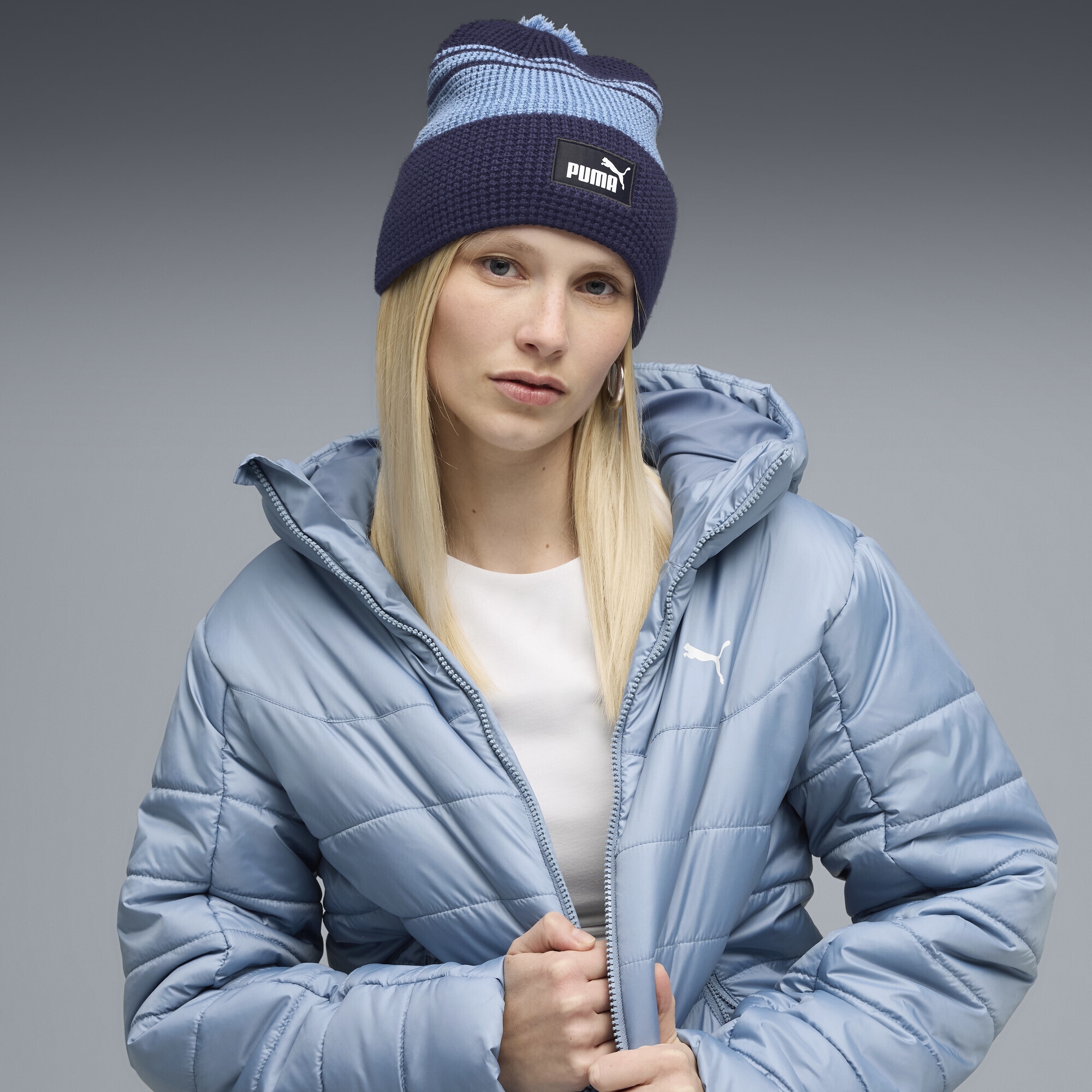 PUMA Beanie »Essentials Beanie mit Bommel Erwachsene«